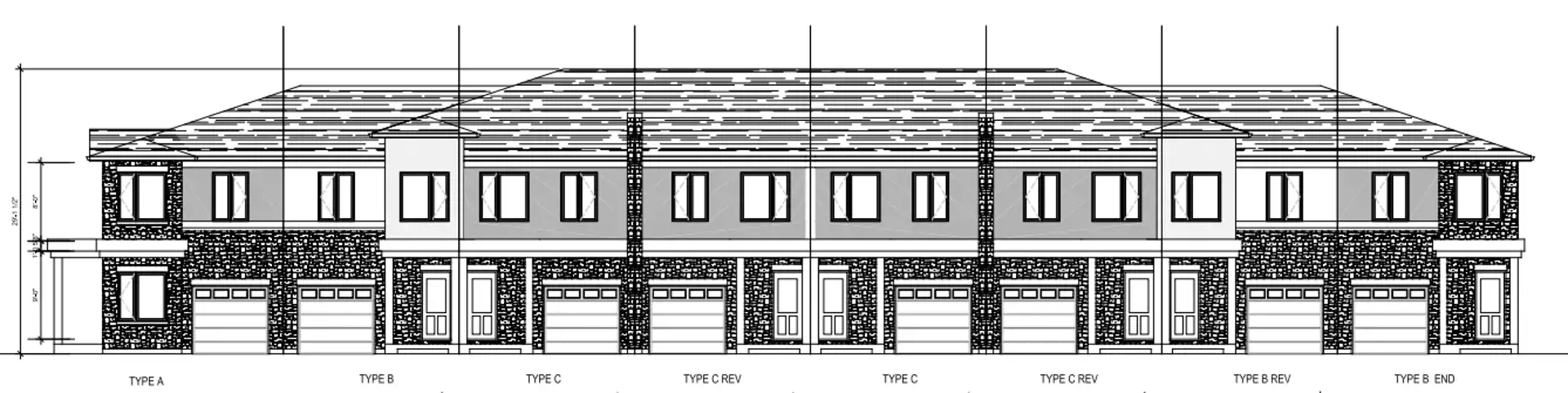 250-256 First Road West Townhomes, Hamilton. Artist’s rendering.
