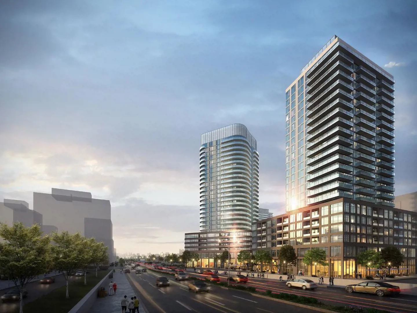 2525-2545 Lawrence Avenue East, 1380 Midland Avenue, 201-211, 300 Prudential Drive, Toronto. Artist’s rendering.