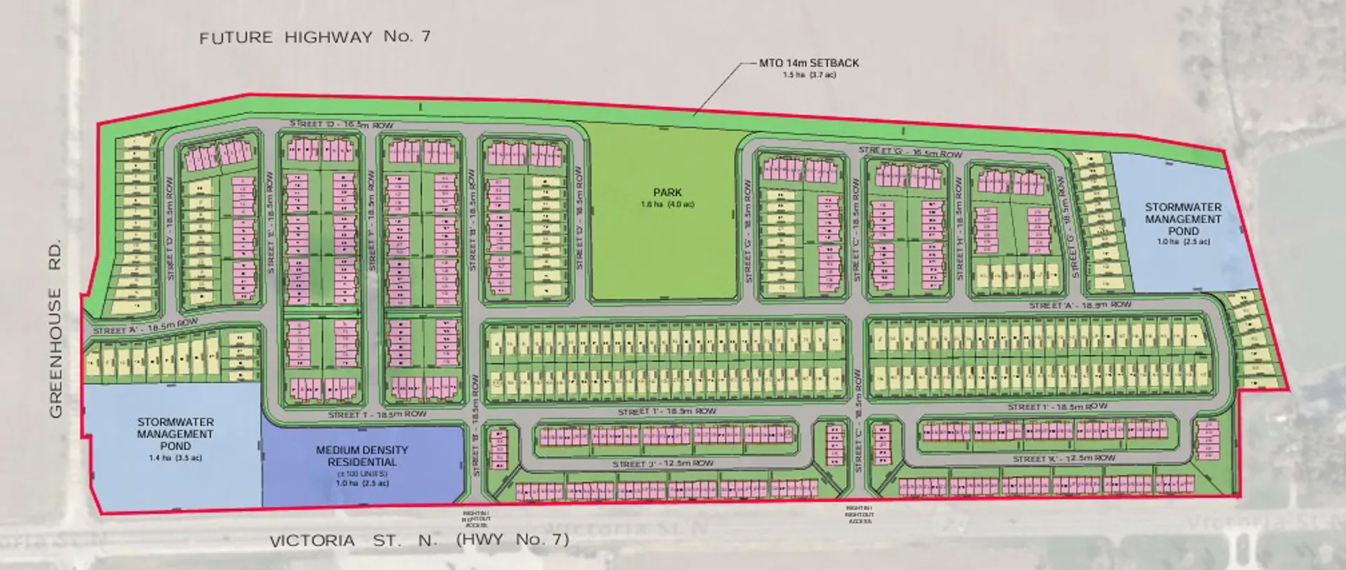 2590 Victoria Street North Townhomes, Breslau. Artist’s rendering.