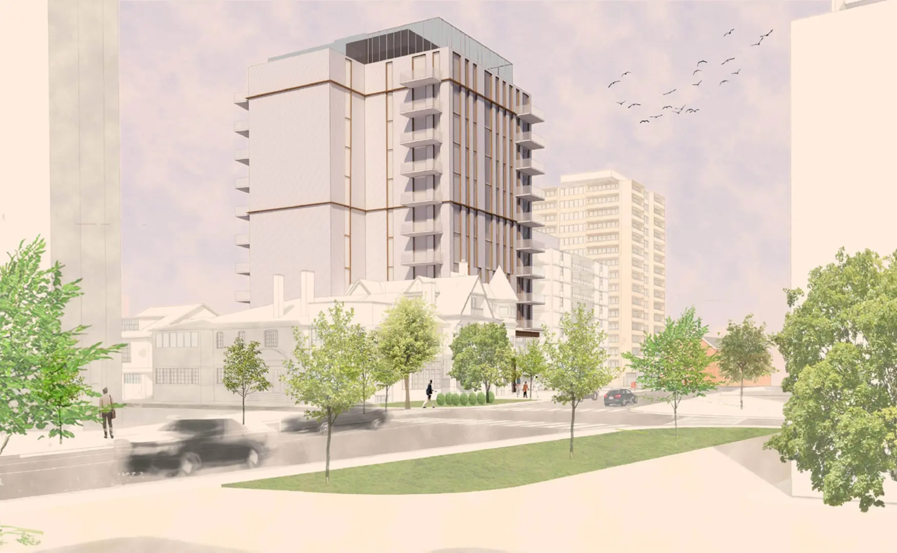 262-266 St George Street Condos, Toronto. Artist’s rendering.