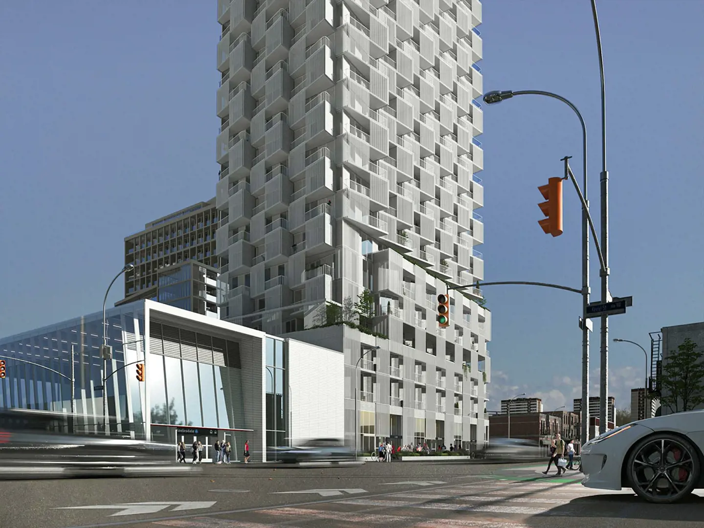 2636 - 2564 Eglinton Avenue West Condos, Toronto. Artist’s rendering.