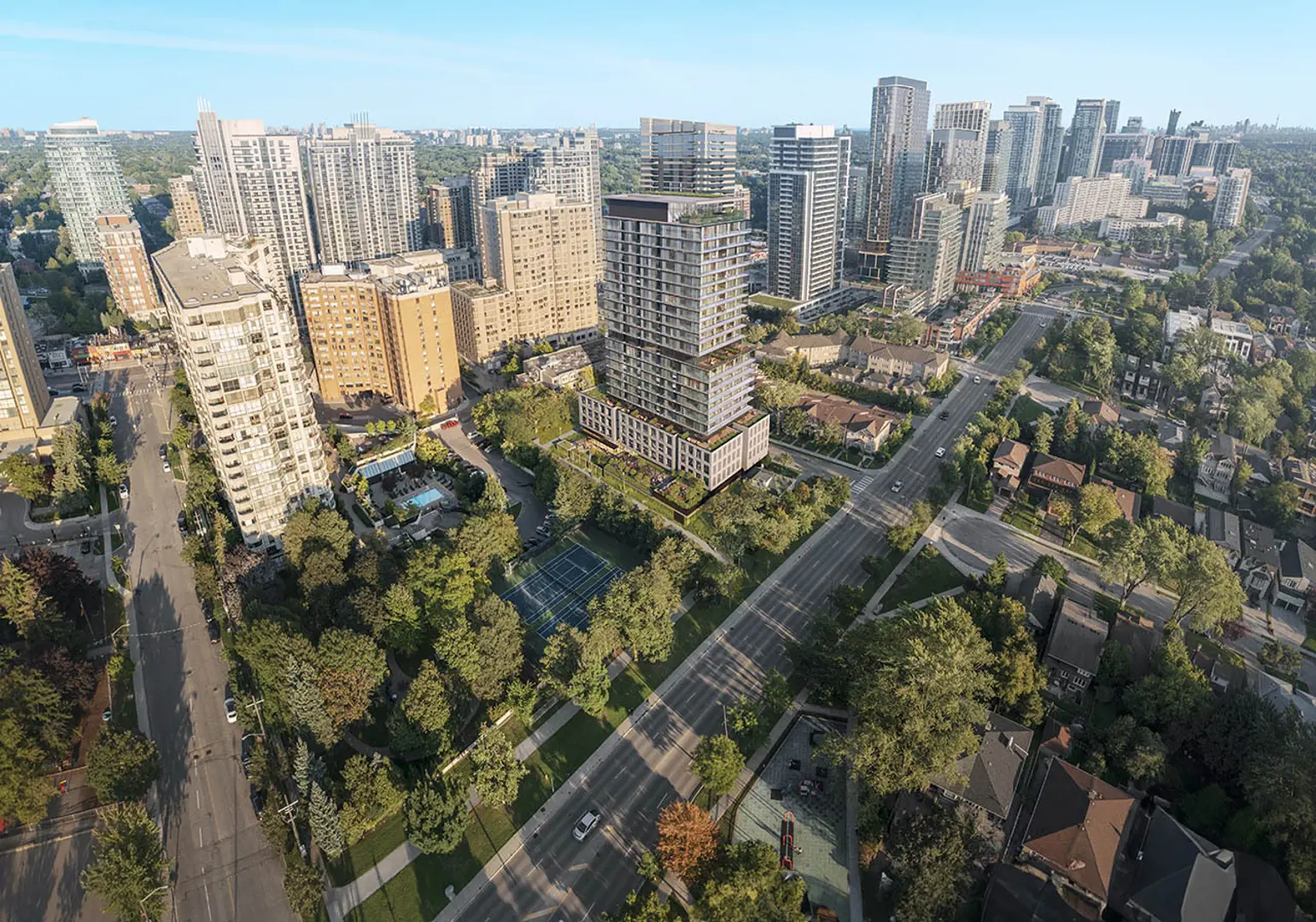 26-38 Hounslow Avenue Condos, Toronto. Artist’s rendering.
