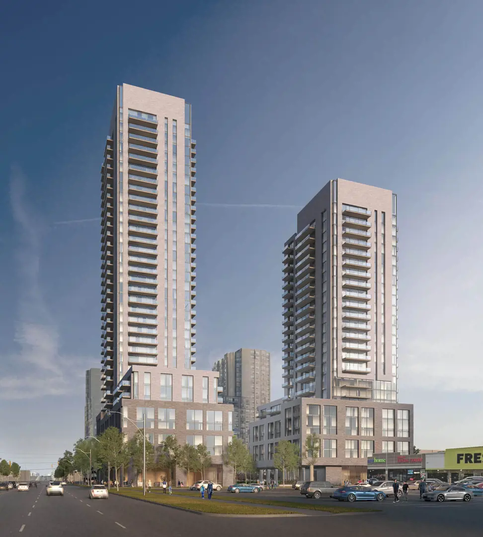 2640 - 2650 Lawrence Avenue East Condos, Toronto. Artist’s rendering.