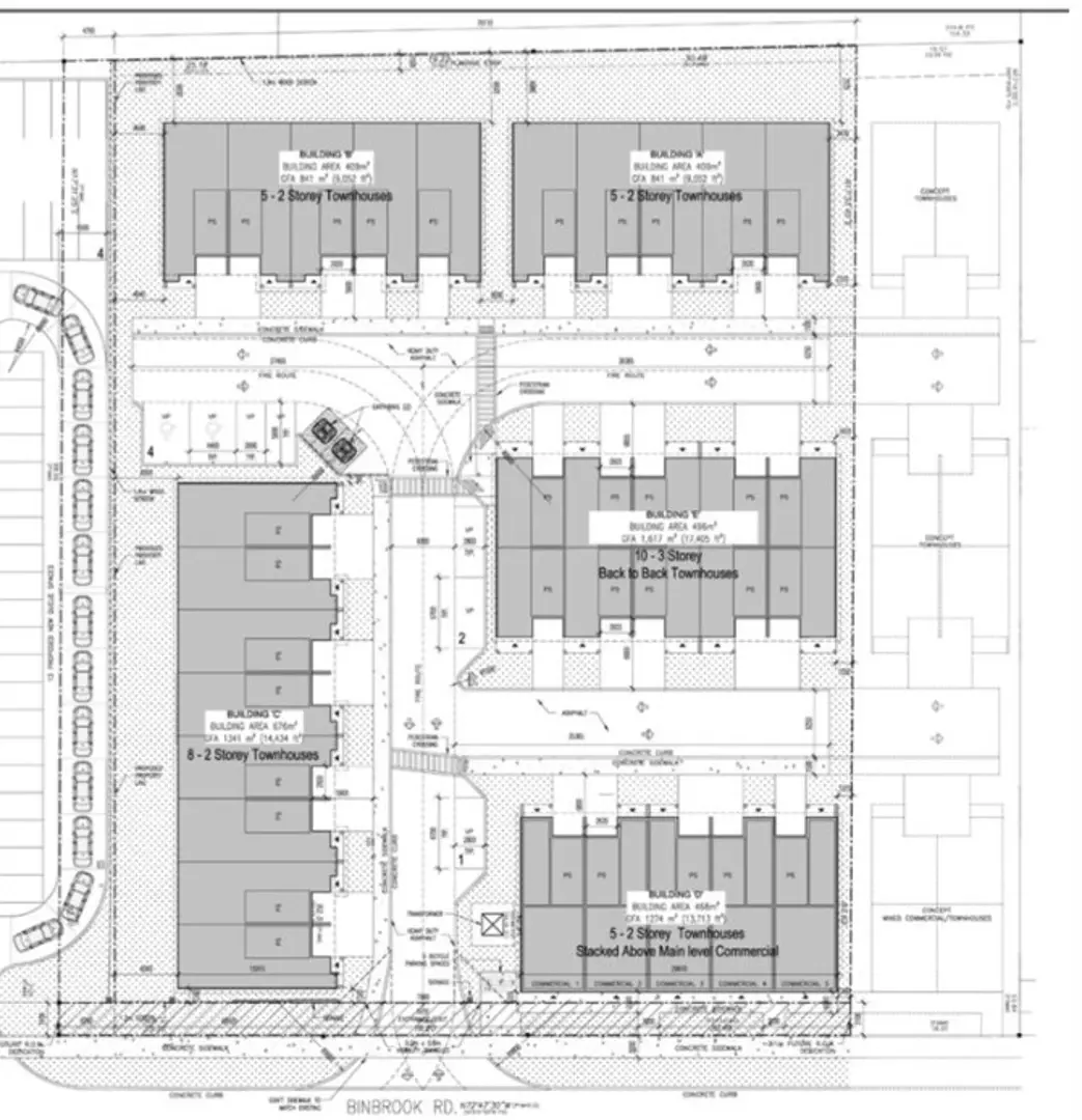 2640-2654 Binbrook Road Townhomes, Hamilton. Artist’s rendering.