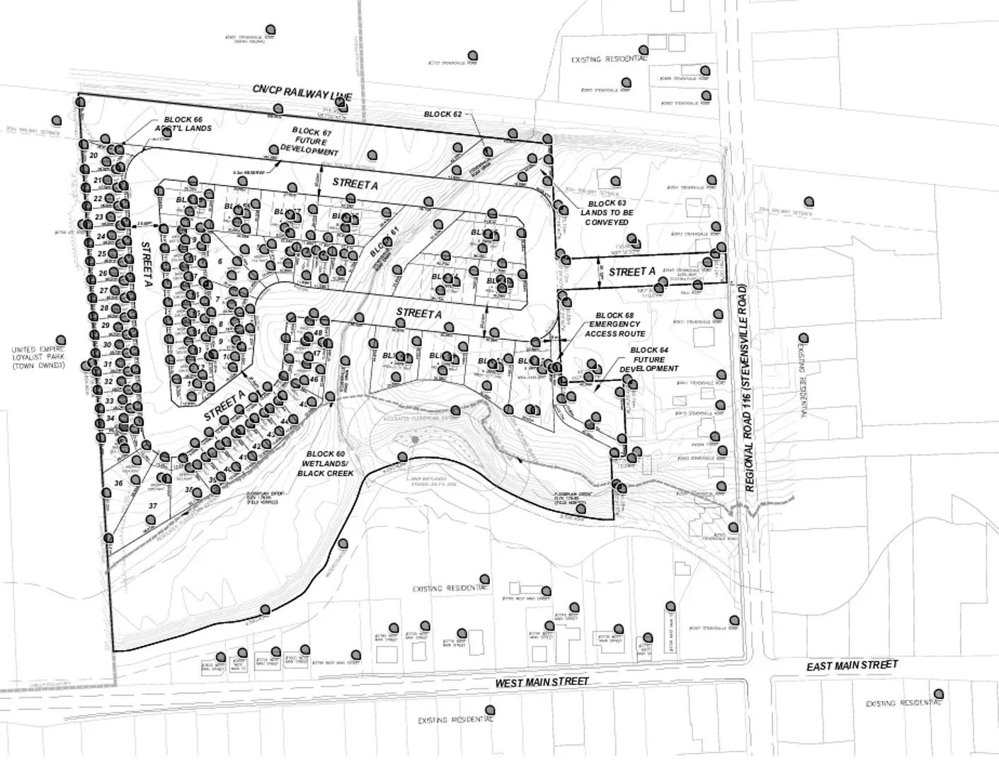 2649 Stevensville Road Townhomes, Fort Erie. Artist’s rendering.