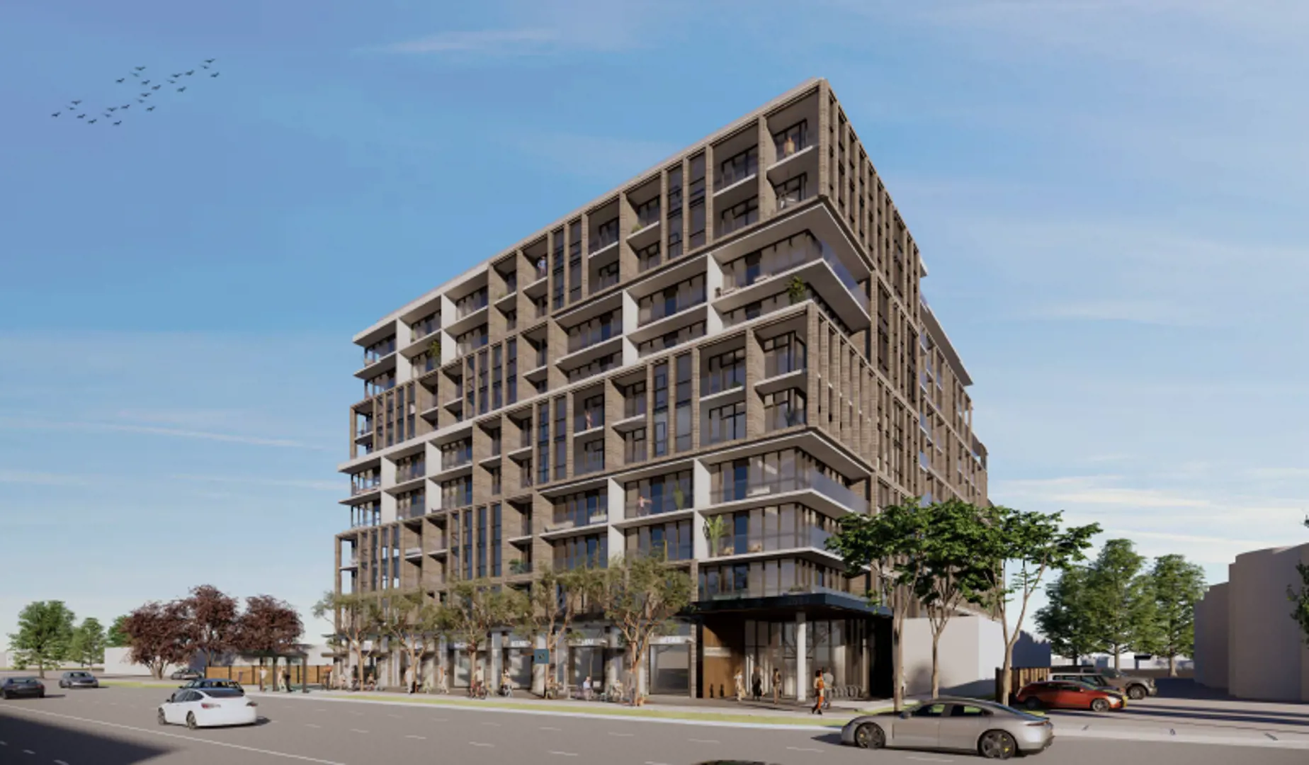 2683 Lawrence Avenue East Condos, Toronto. Artist’s rendering.