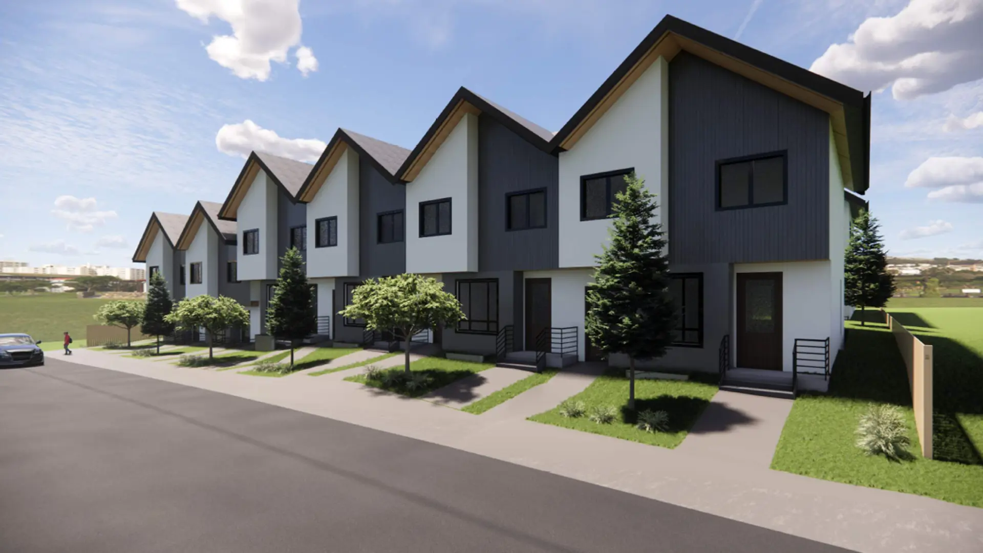 2712 9 Avenue SE Townhomes, Calgary. Artist’s rendering.