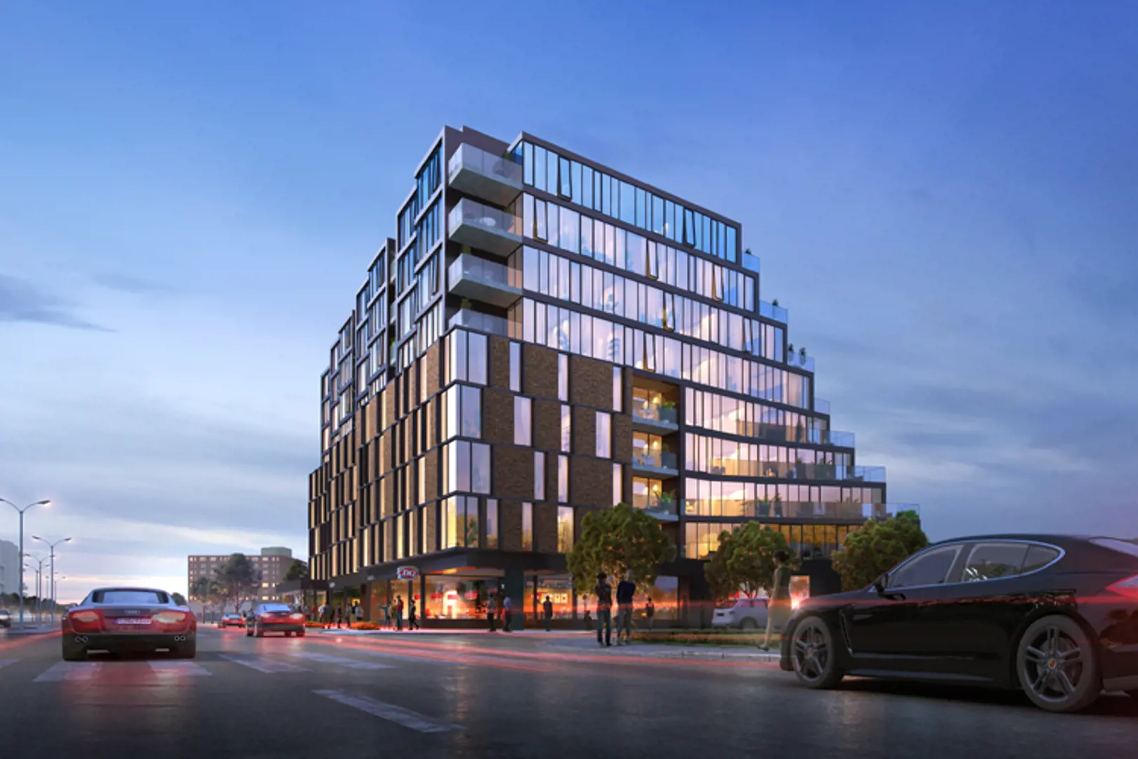 2872-2882 Kingston Road Condos, Toronto. Artist’s rendering.