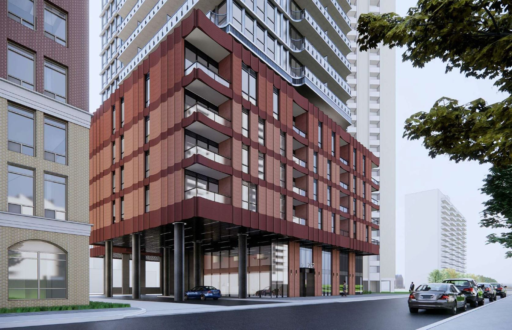 289 Balliol Street Condos, Toronto. Artist’s rendering.