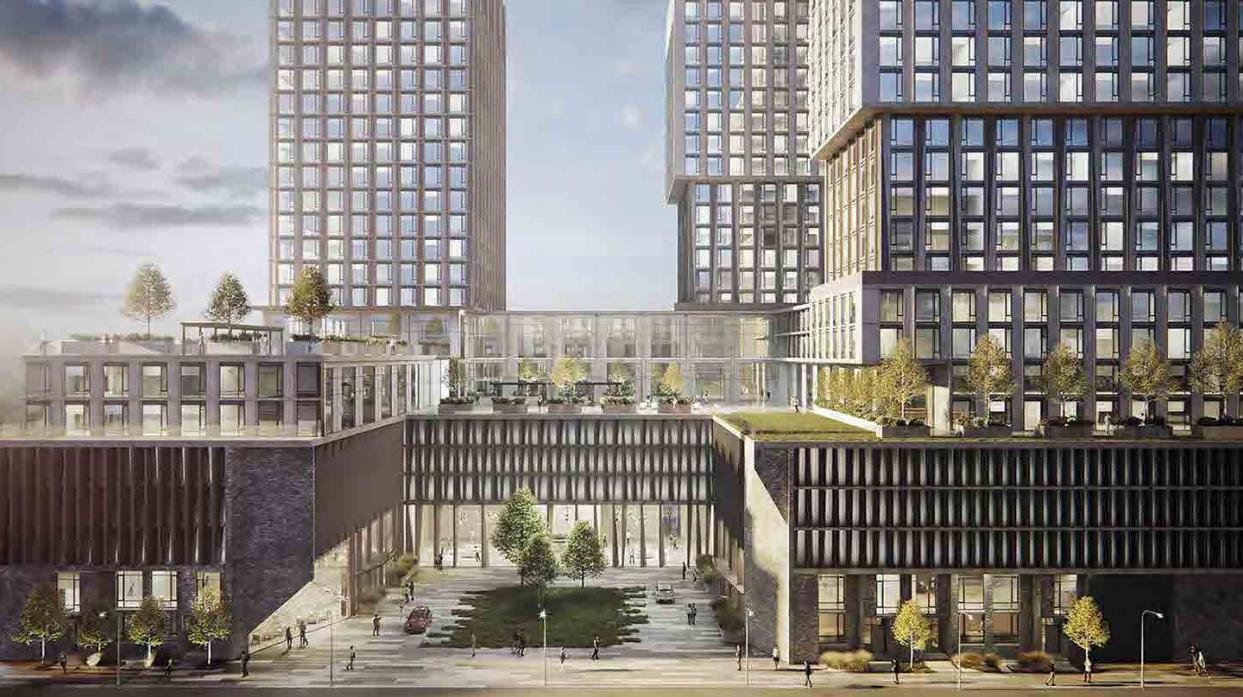 300 The East Mall Condos rendering 2