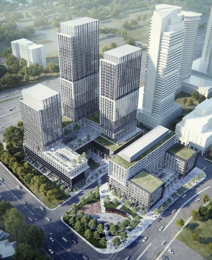 300 The East Mall Condos rendering 3