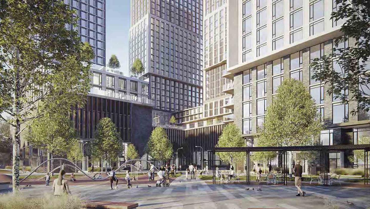 300 The East Mall Condos rendering 4