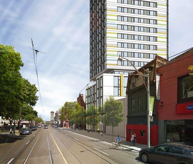 301-317 Queen Street East Condos, Toronto. Artist’s rendering.
