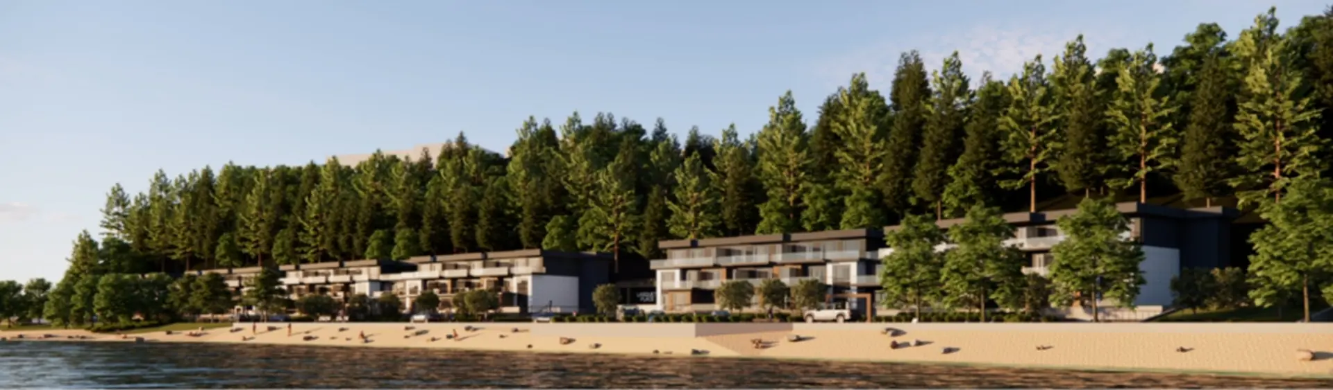 3022 Island Highway West Townhomes, Qualicum Beach. Artist’s rendering.