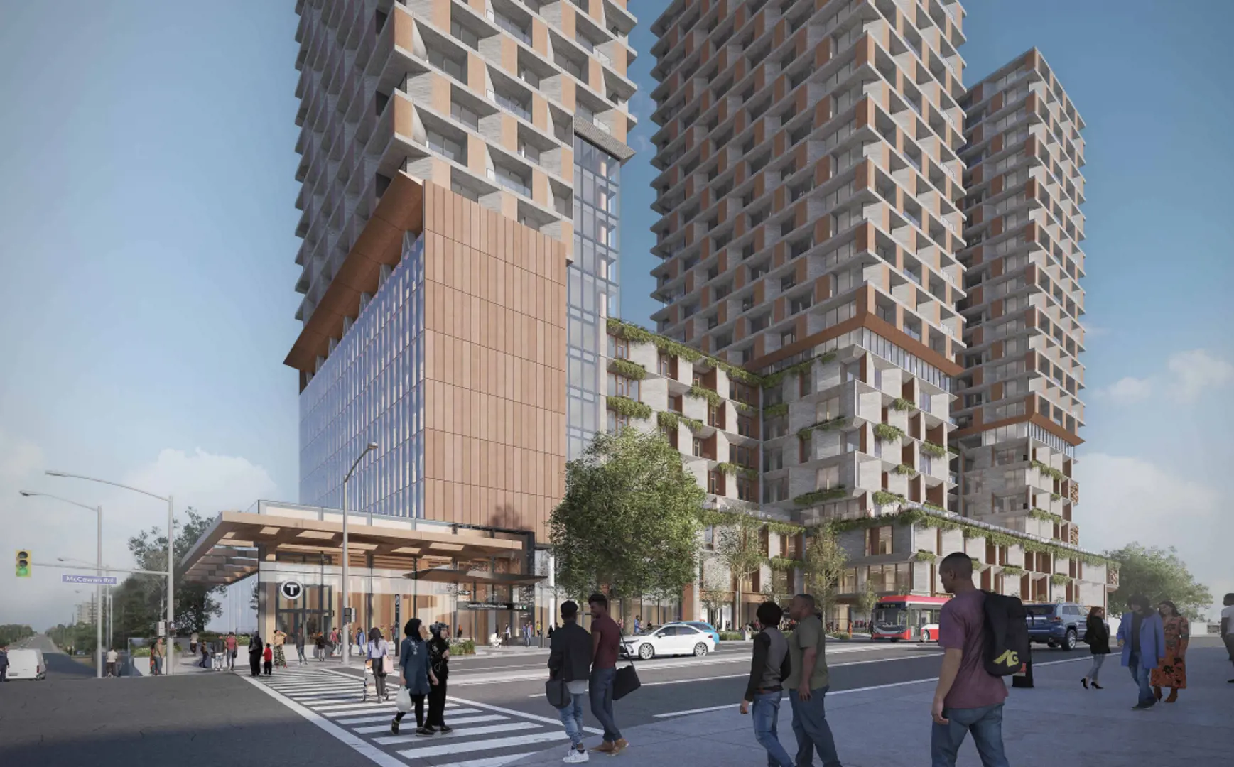 3091 Lawrence Avenue East Condos, Toronto. Artist’s rendering.