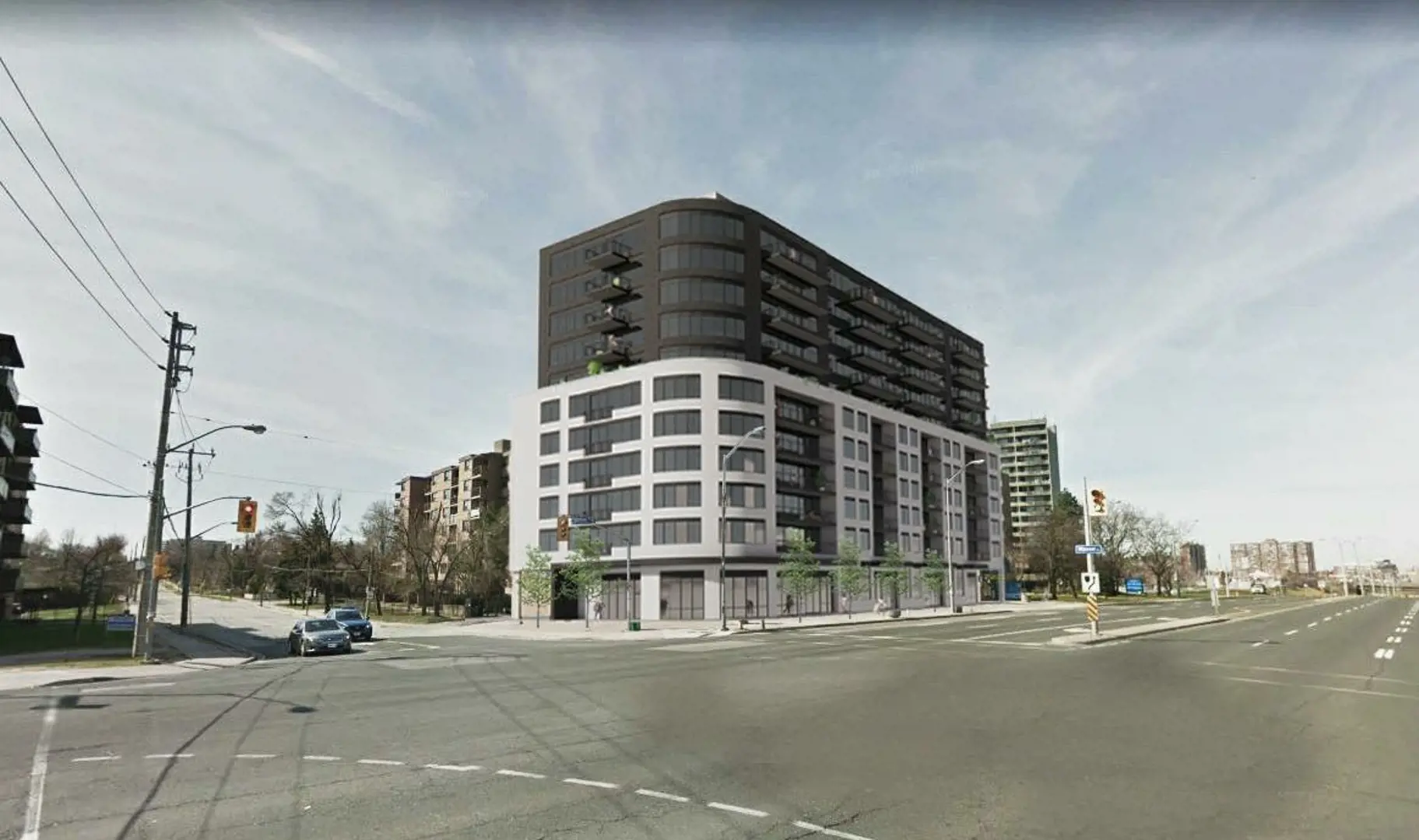 3095 Eglinton Avenue East Condos, Toronto. Artist’s rendering.