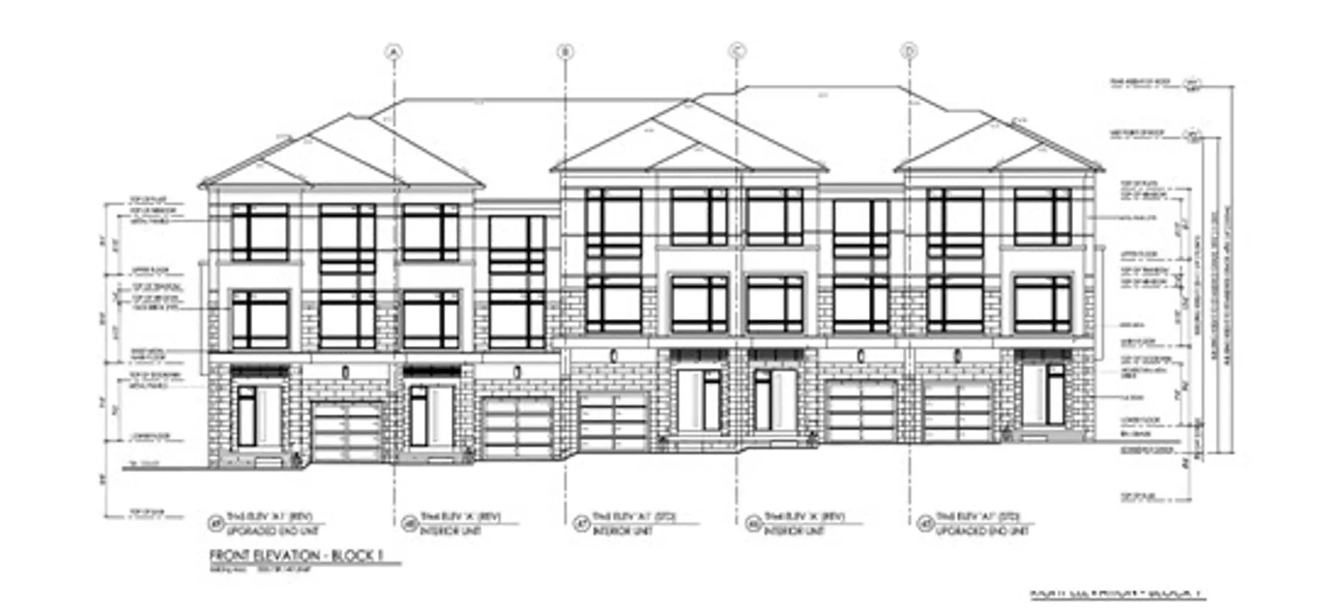 319 Harris Avenue Townhomes, Richmond Hill. Artist’s rendering.
