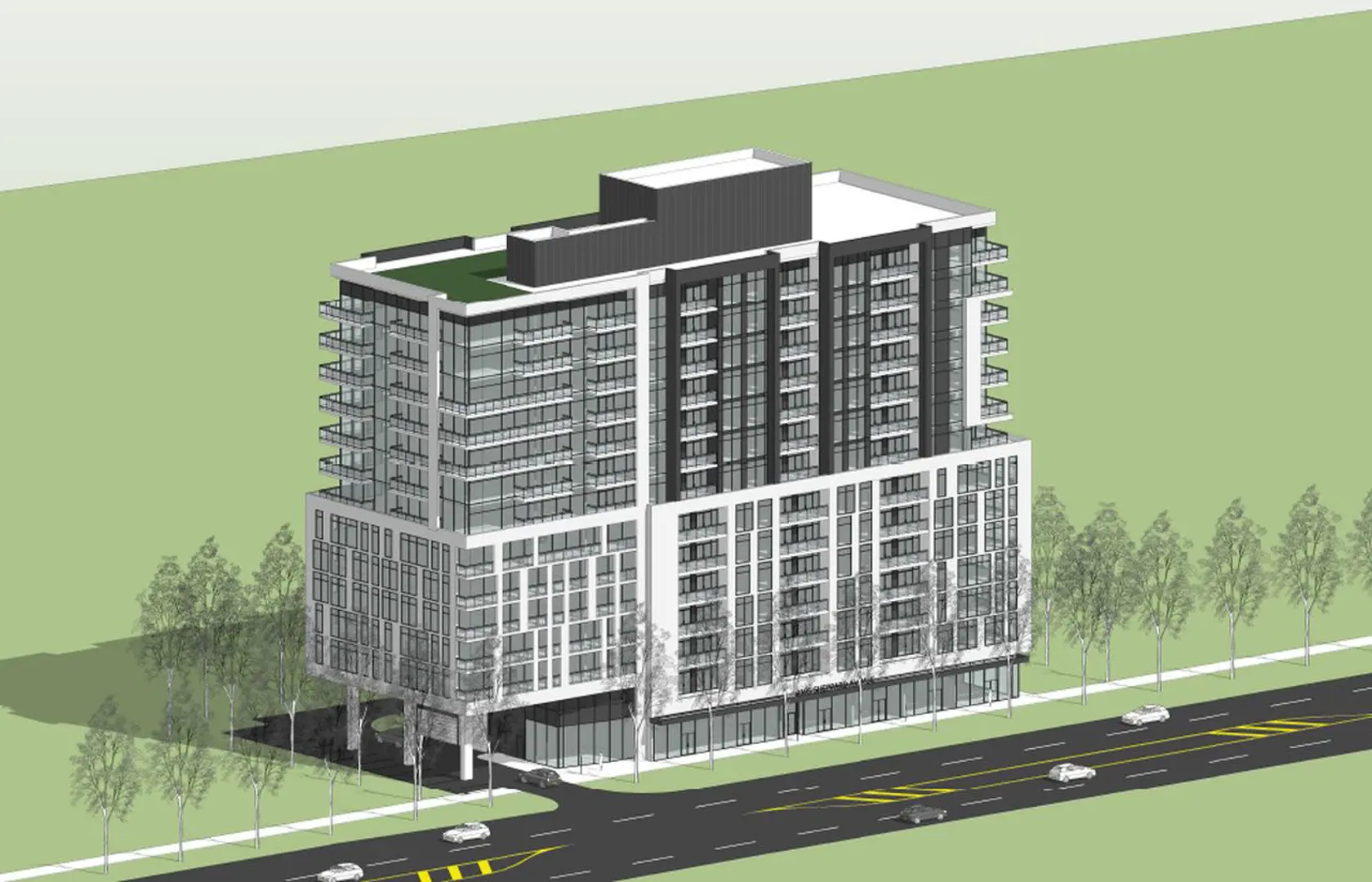 3195 Sheppard Avenue East Condos, Toronto. Artist’s rendering.