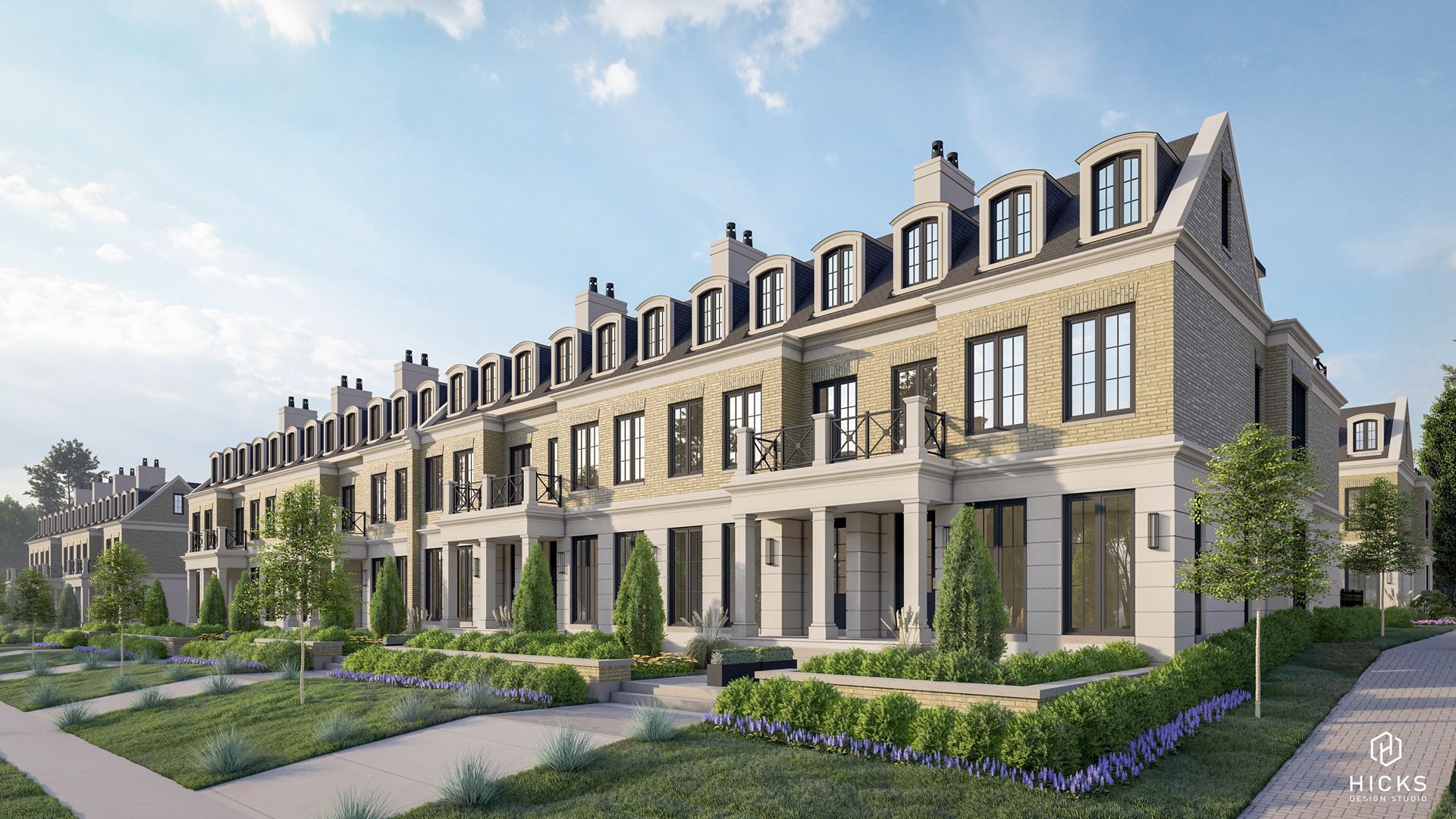 320-350 Bronte Road - Single-Family Homes, Oakville. Artist’s rendering.