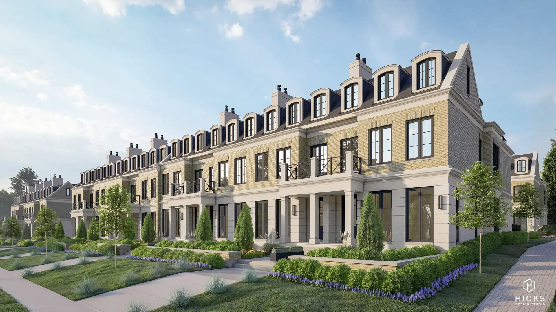 320-350 Bronte Road Townhomes, Oakville. Artist’s rendering.