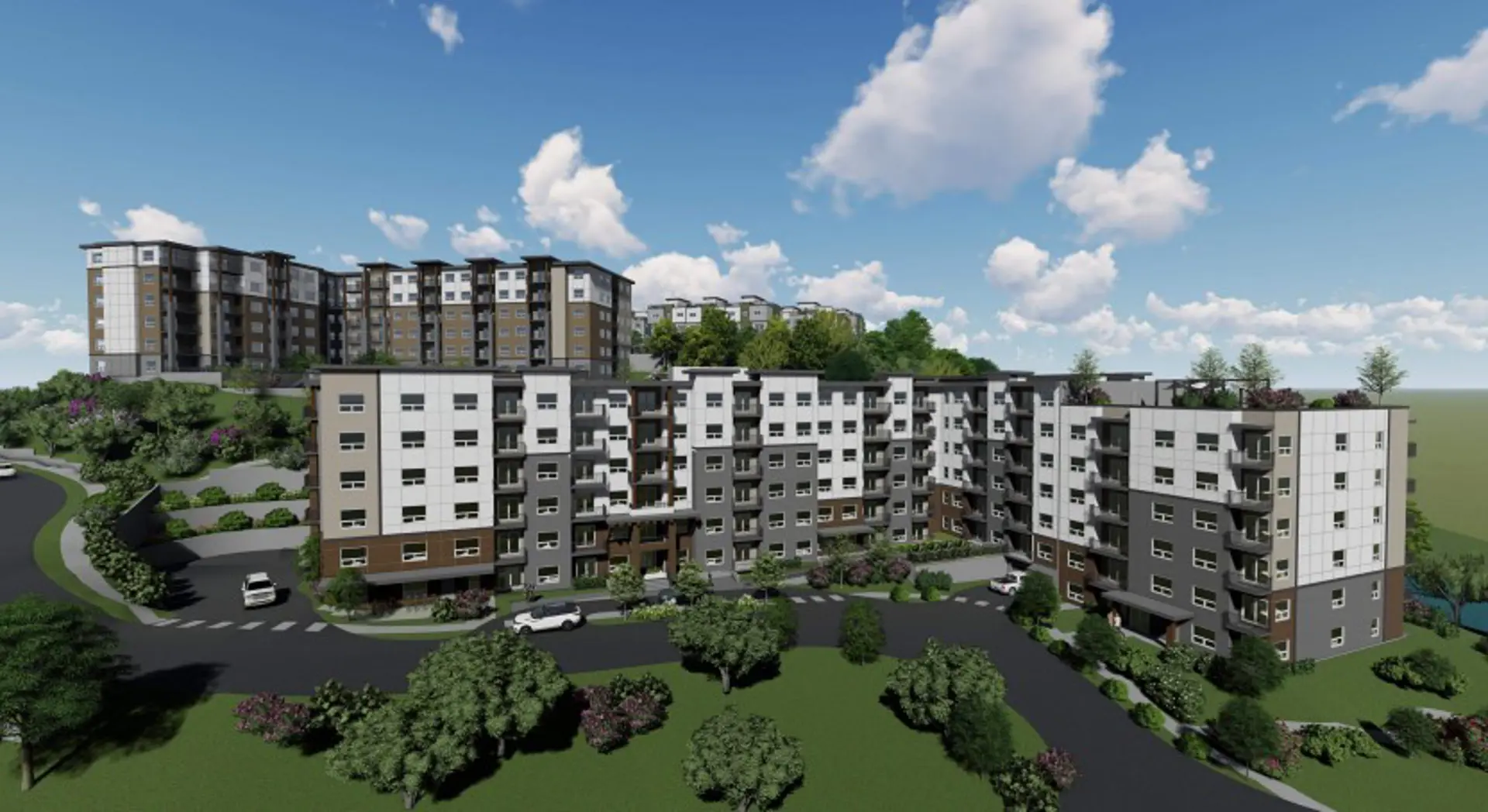 32607-32641 Fraser Crescent Townhomes, Mission. Artist’s rendering.