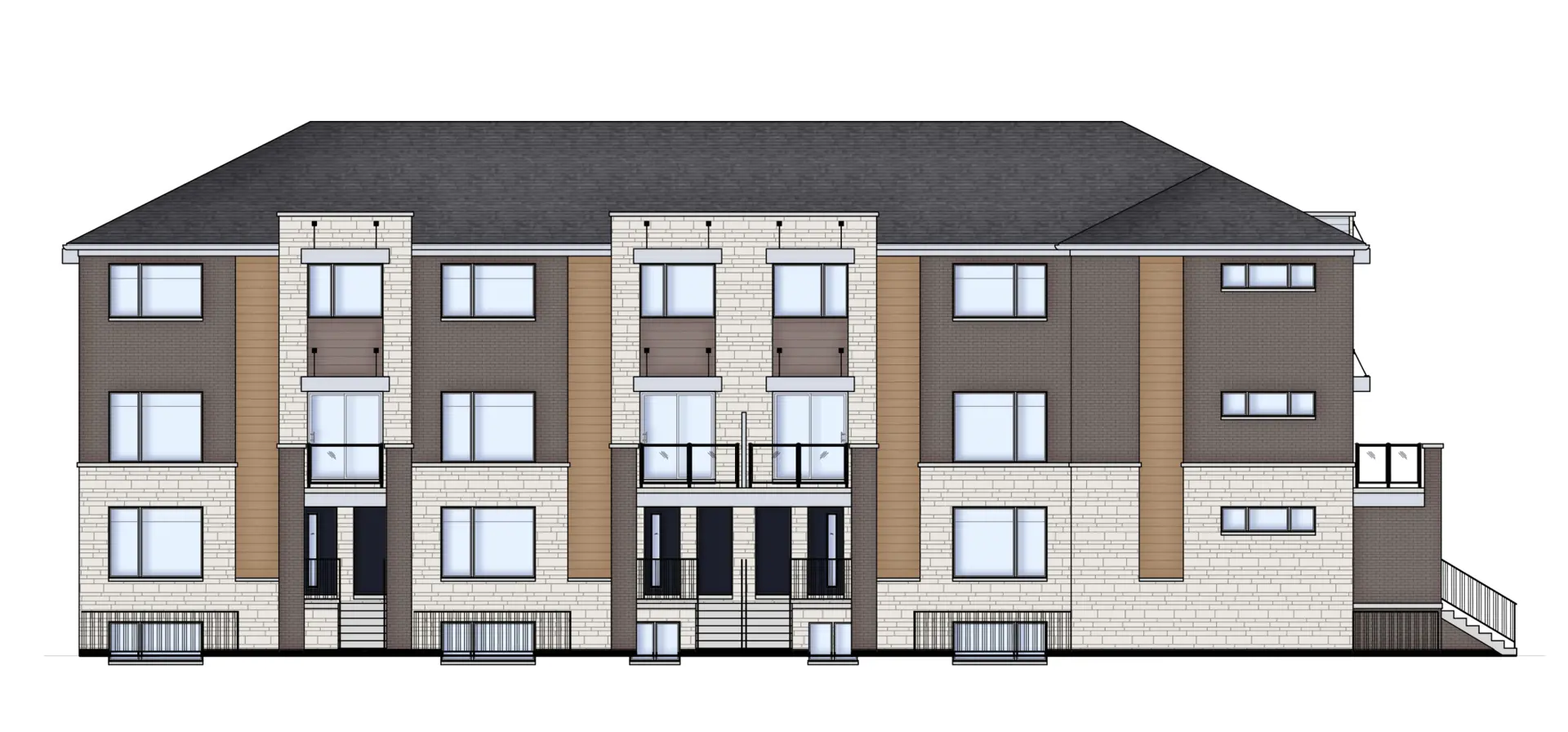 3265 Jockvale Road Townhomes, Ottawa. Artist’s rendering.