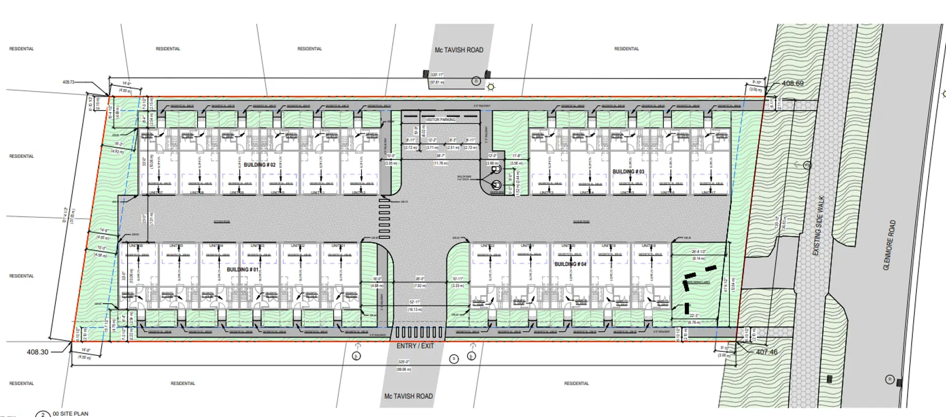 328 Glenmore Road Townhomes, Kelowna. Artist’s rendering.