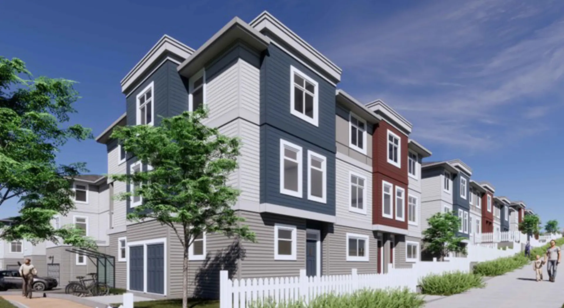 32959, 32969 Cherry Avenue Townhomes, Mission. Artist’s rendering.
