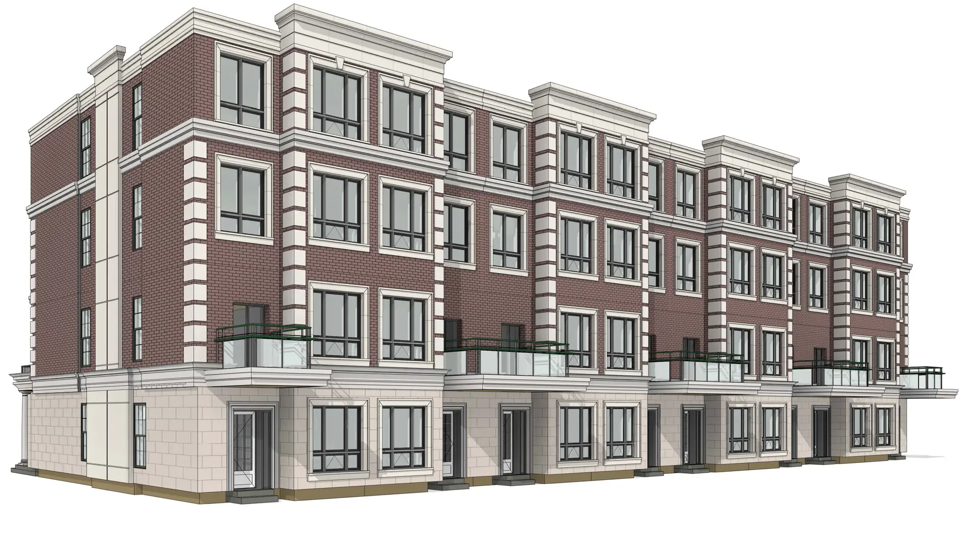 336 King Street East Townhomes, Bolton. Artist’s rendering.
