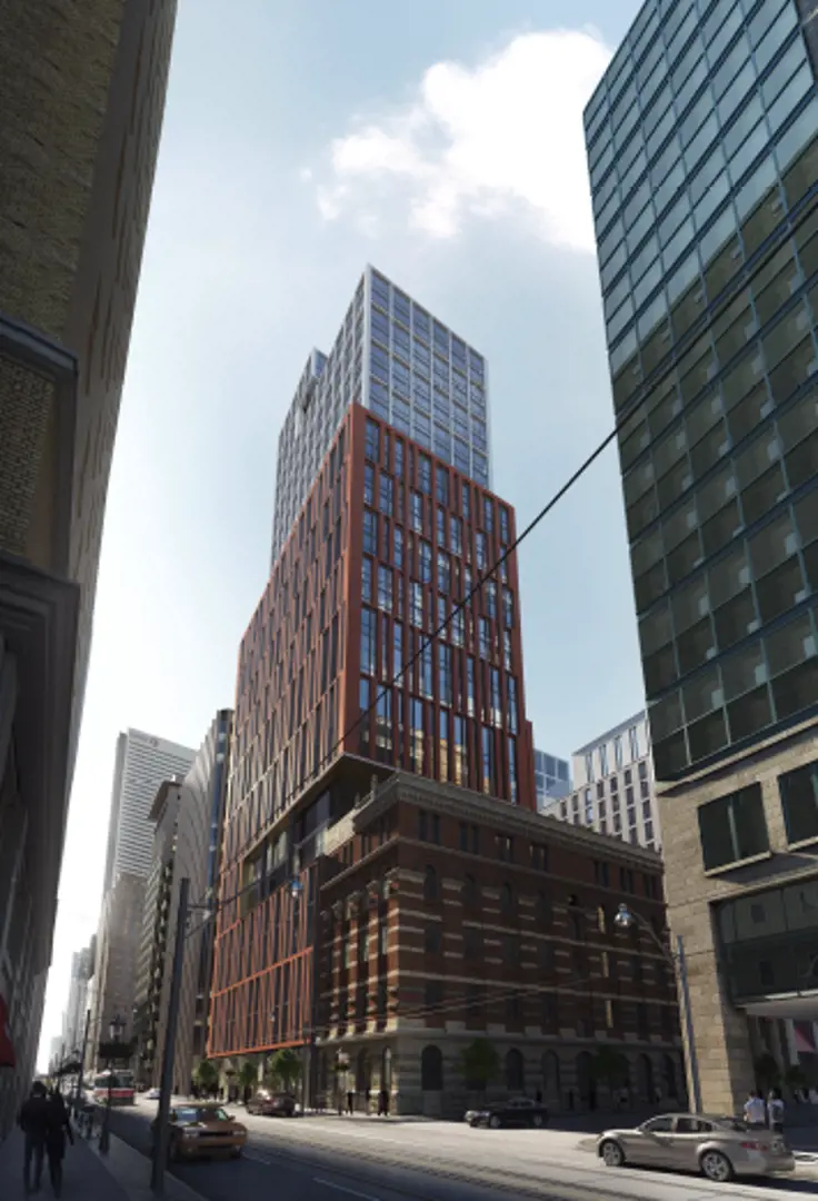 34 King Street East, Toronto. Artist’s rendering.