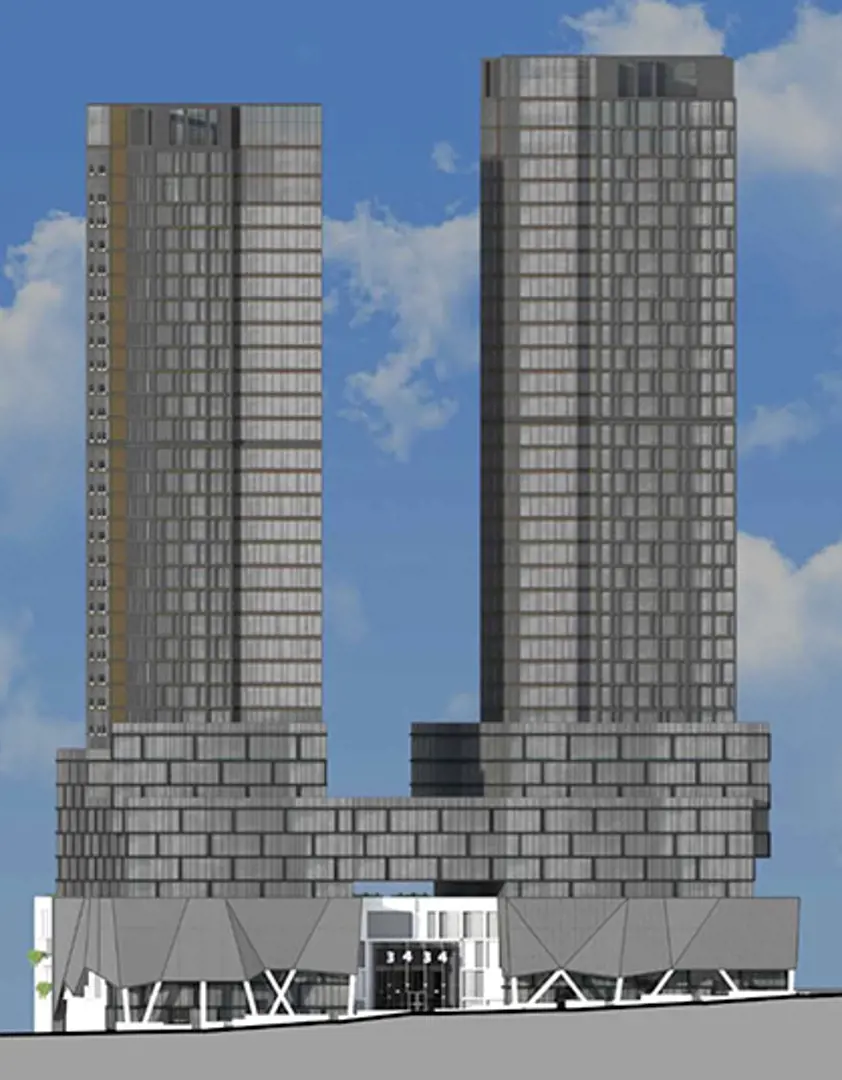 3406-3434 Weston Road Condos, Toronto. Artist’s rendering.
