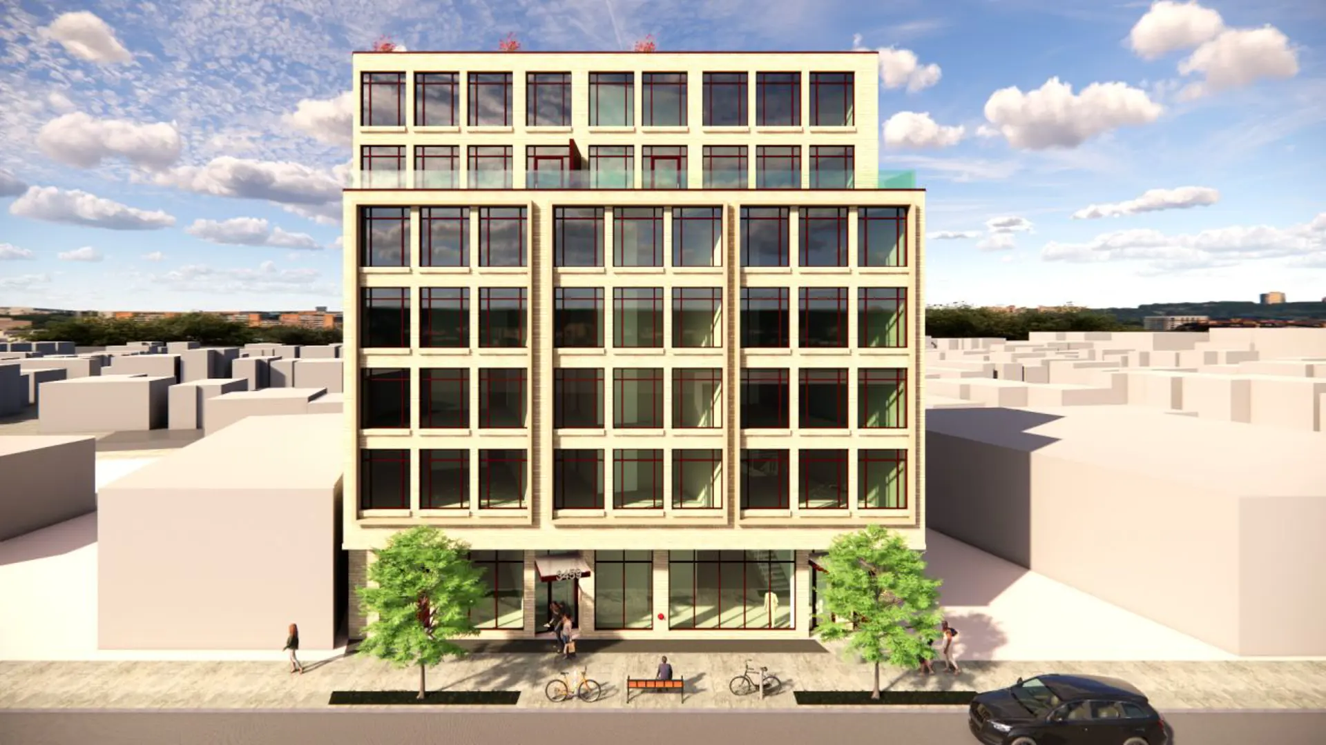 3459 Dundas Street West Condos, Toronto. Artist’s rendering.