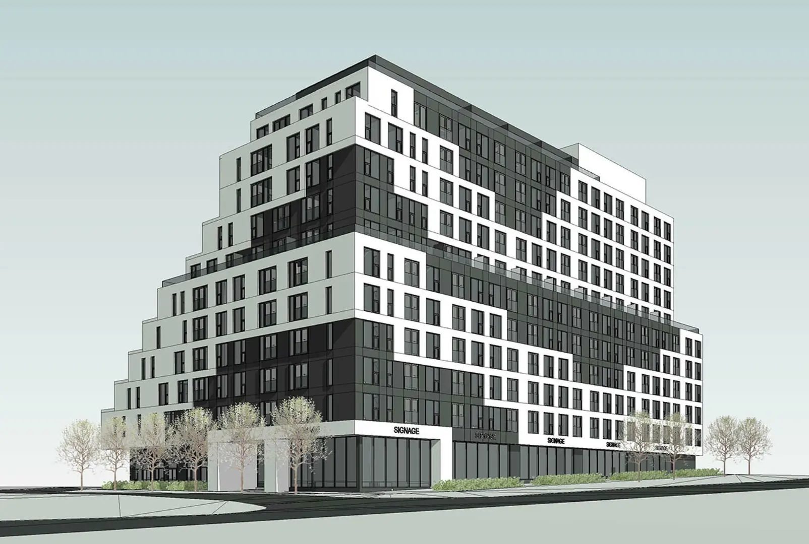 3459-3471 Sheppard Avenue East Condos, Toronto. Artist’s rendering.