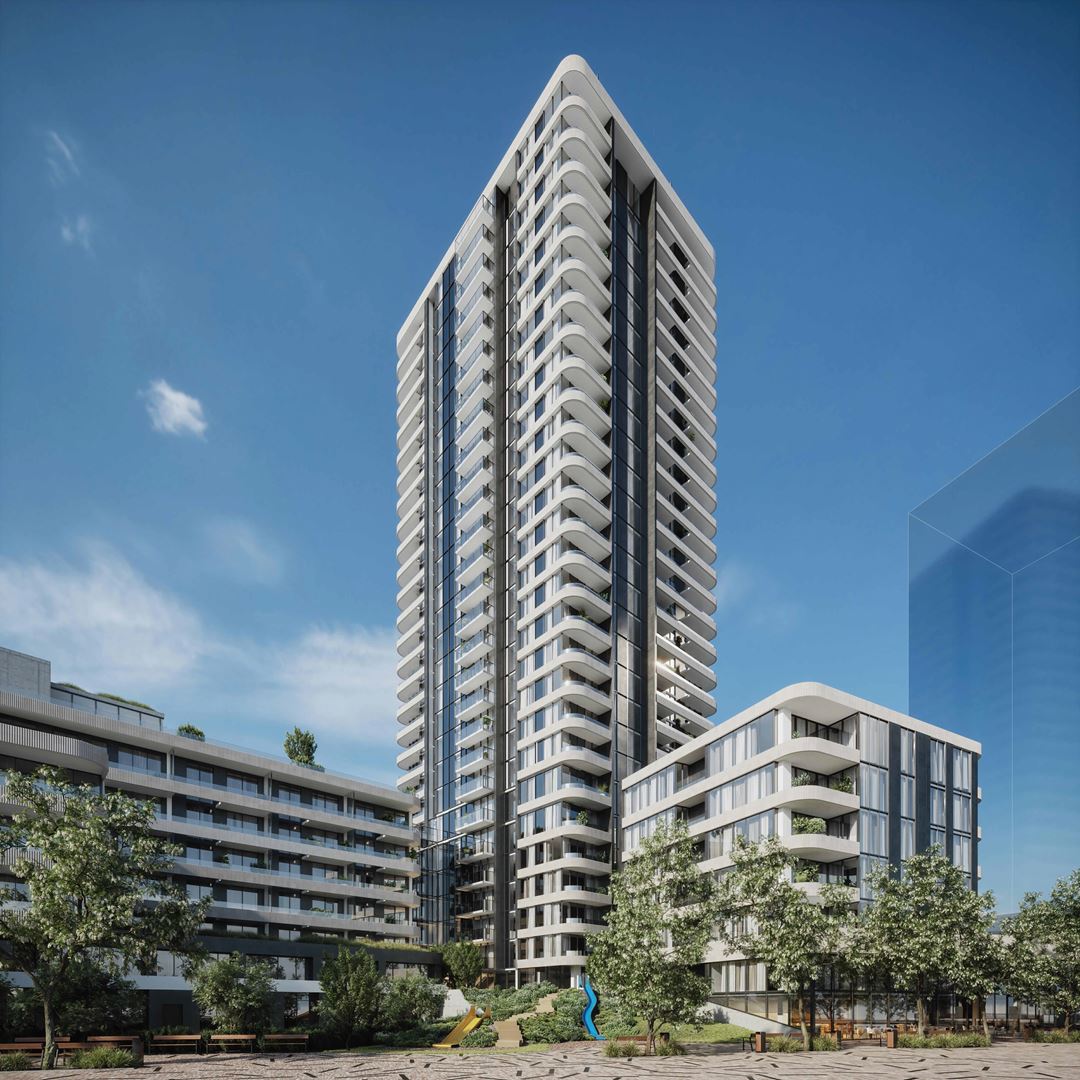 3480 East Kent Avenue South Condos, Vancouver. Artist’s rendering.
