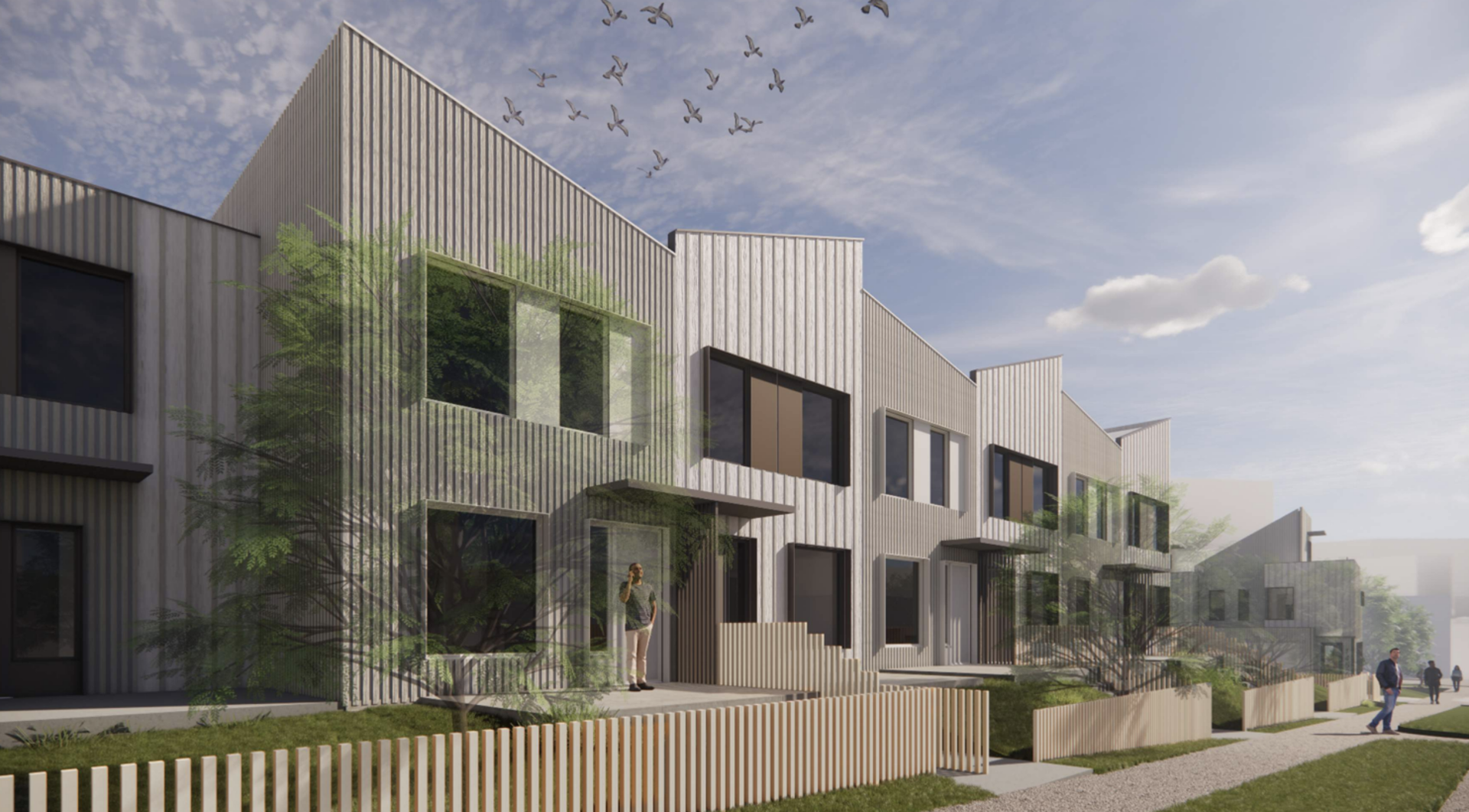 3491 Coastal Drive Townhomes, Colwood. Artist’s rendering.