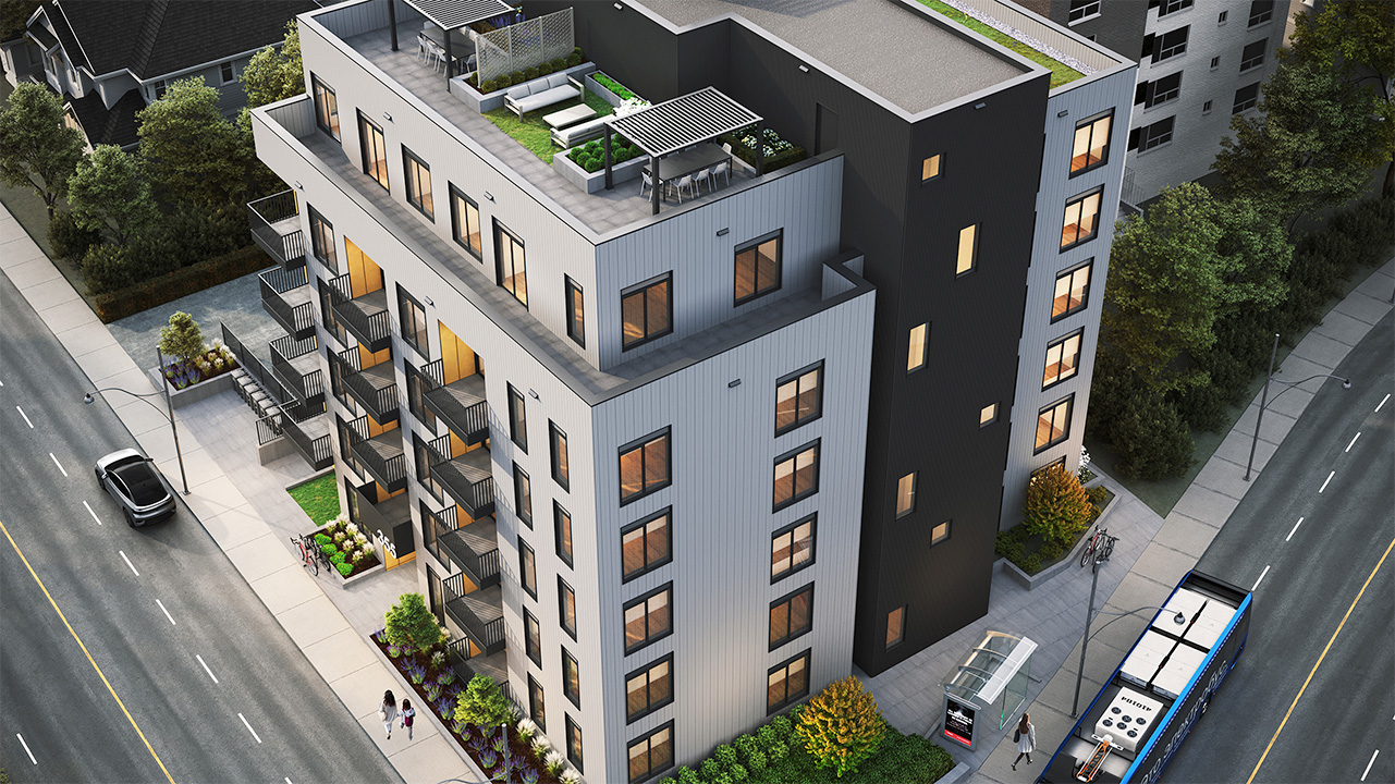 355 Coxwell Condos, Toronto. Artist’s rendering.