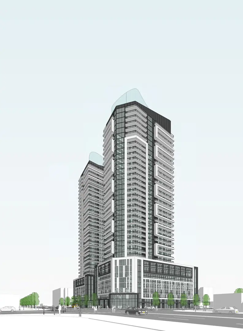 3583-3585 Lawrence Avenue East Condos, Toronto. Artist’s rendering.