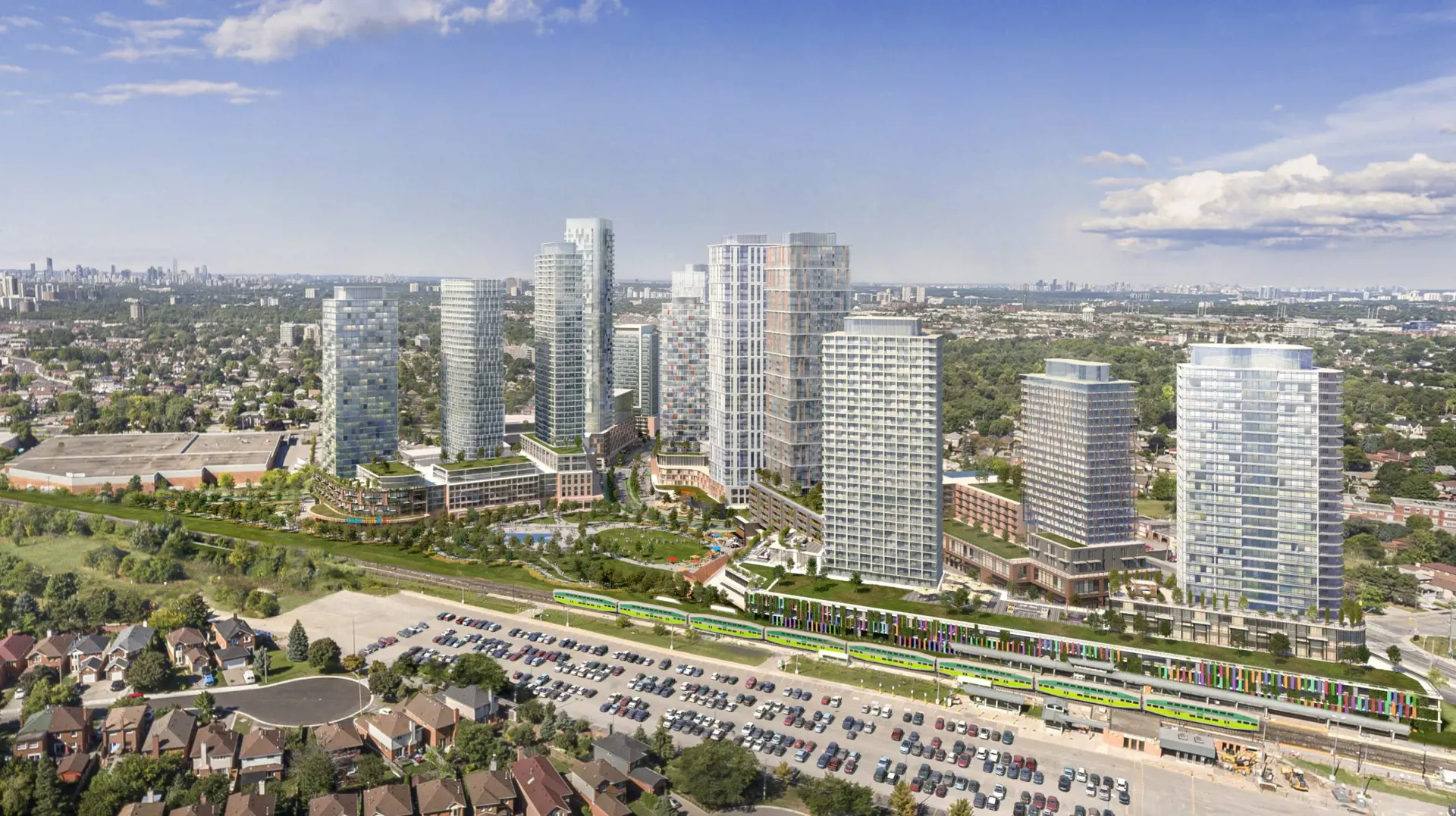 3585-3595 Saint Clair Avenue East Condos, Toronto. Artist’s rendering.