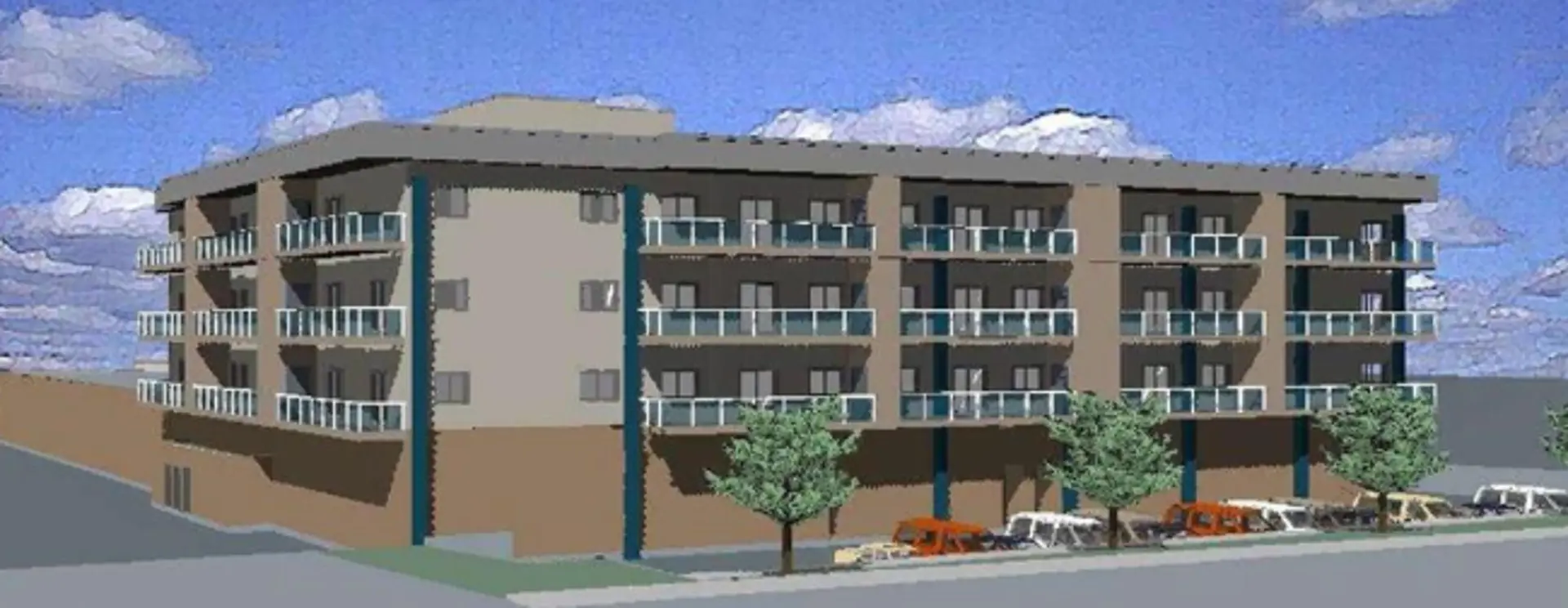 3645 Gossett Road Condos project image. Illustrative rendering.