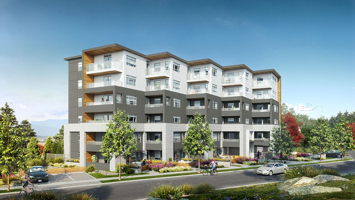 3656 Raymond Street South Condos, Victoria. Artist’s rendering.