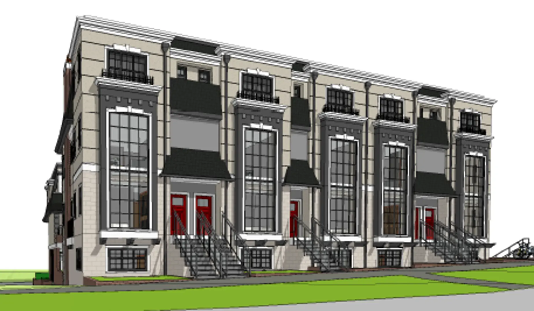 368 - 380 W 62 Avenue Townhomes, Vancouver. Artist’s rendering.