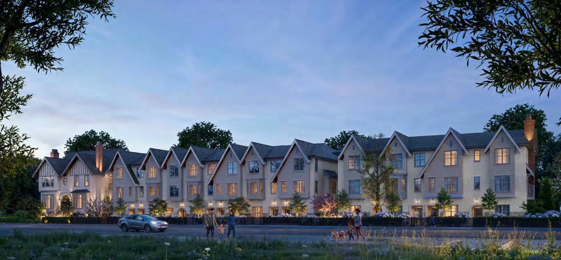 3738 Granville Street Townhomes, Vancouver. Artist’s rendering.