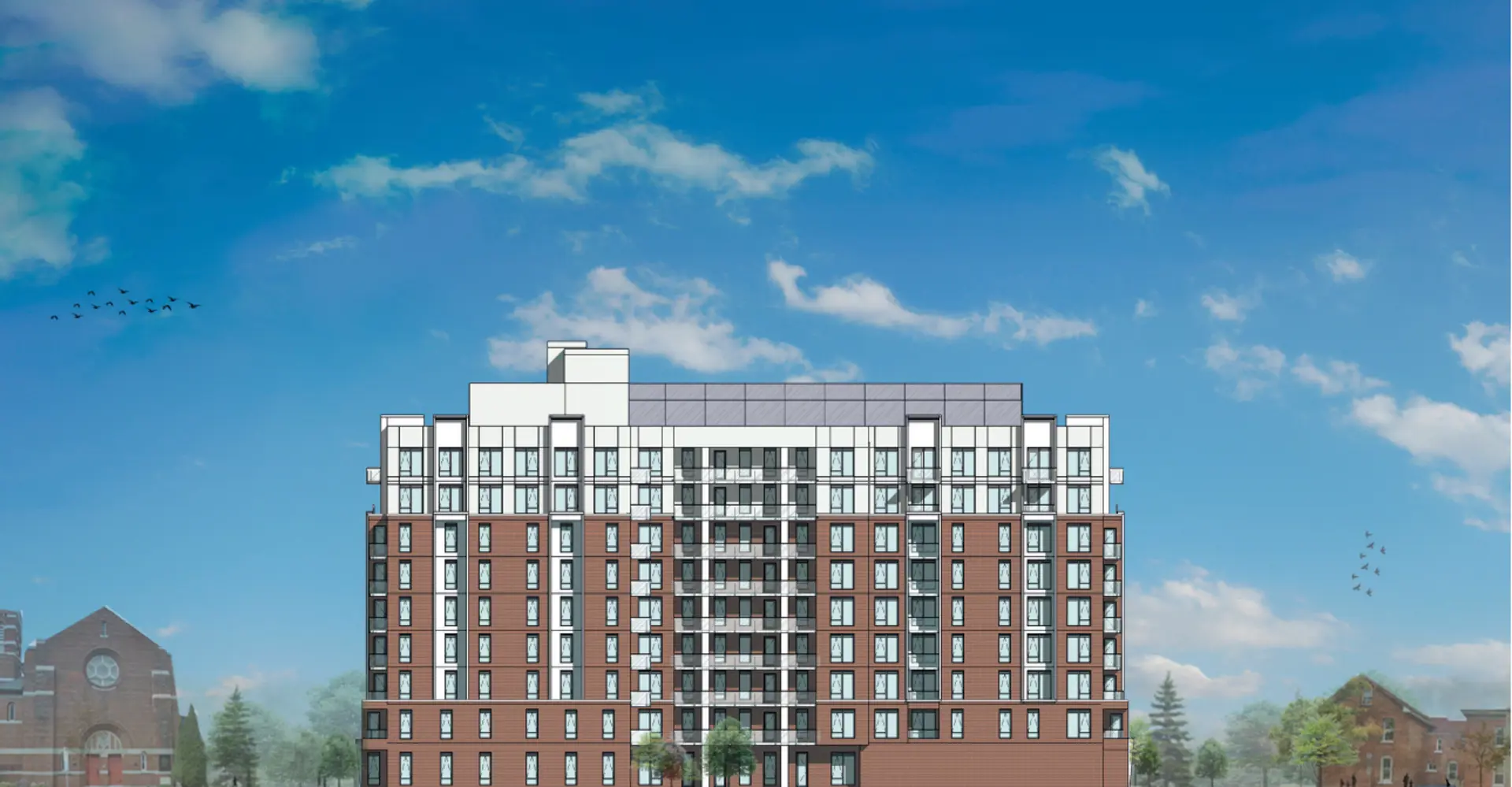 381 Kent Street Condos, Ottawa. Artist’s rendering.