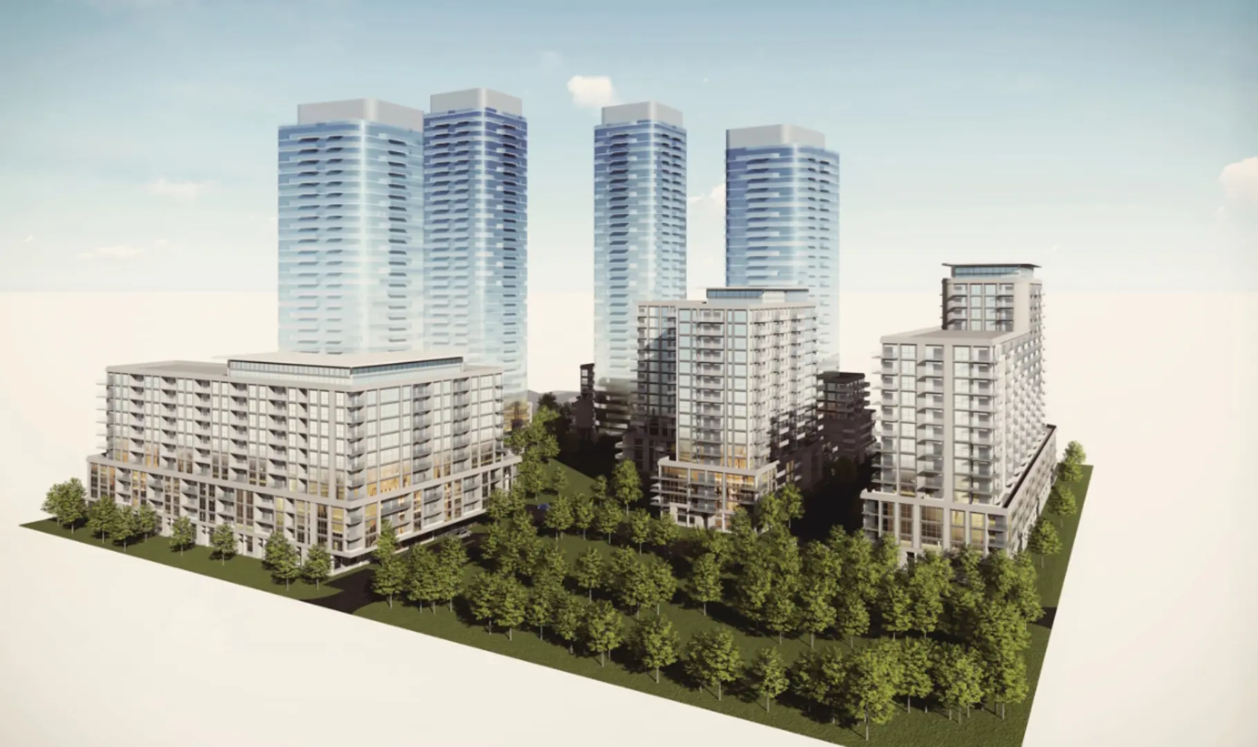 3812 Major Mackenzie Drive West Condos, Vaughan. Artist’s rendering.