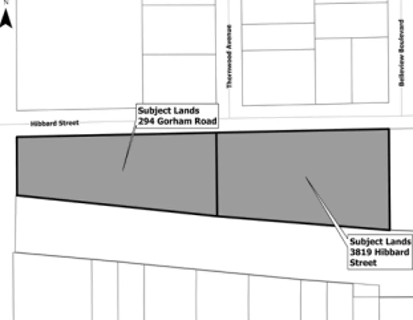 3819 Hibbard Street & 294 Gorham Road Townhomes, Fort Erie. Artist’s rendering.