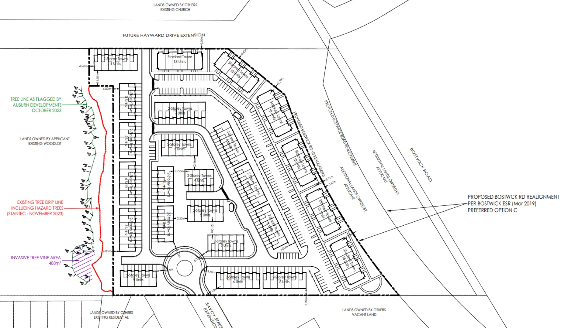 3849 Campbell Street North Townhomes, London. Artist’s rendering.