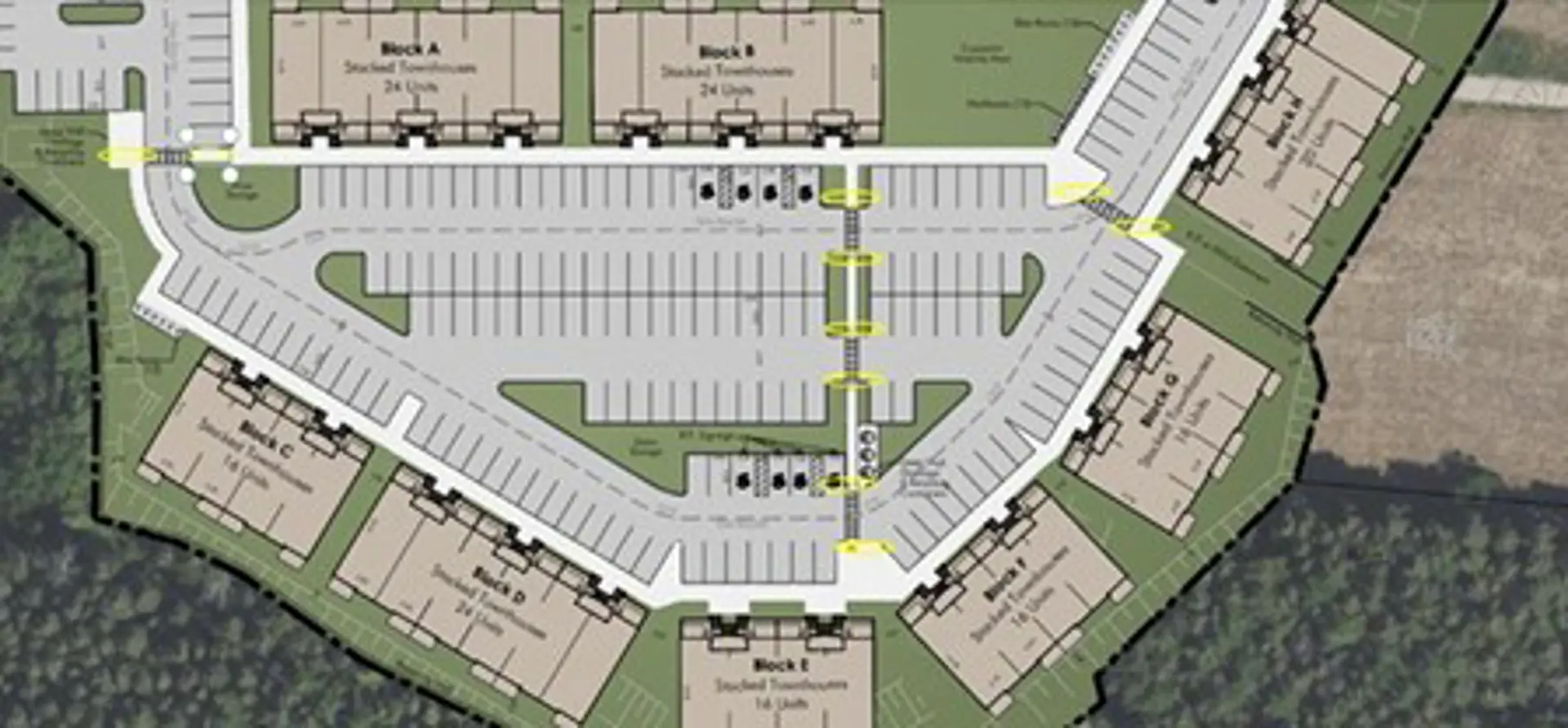 387 Green Gate Boulevard Townhomes rendering