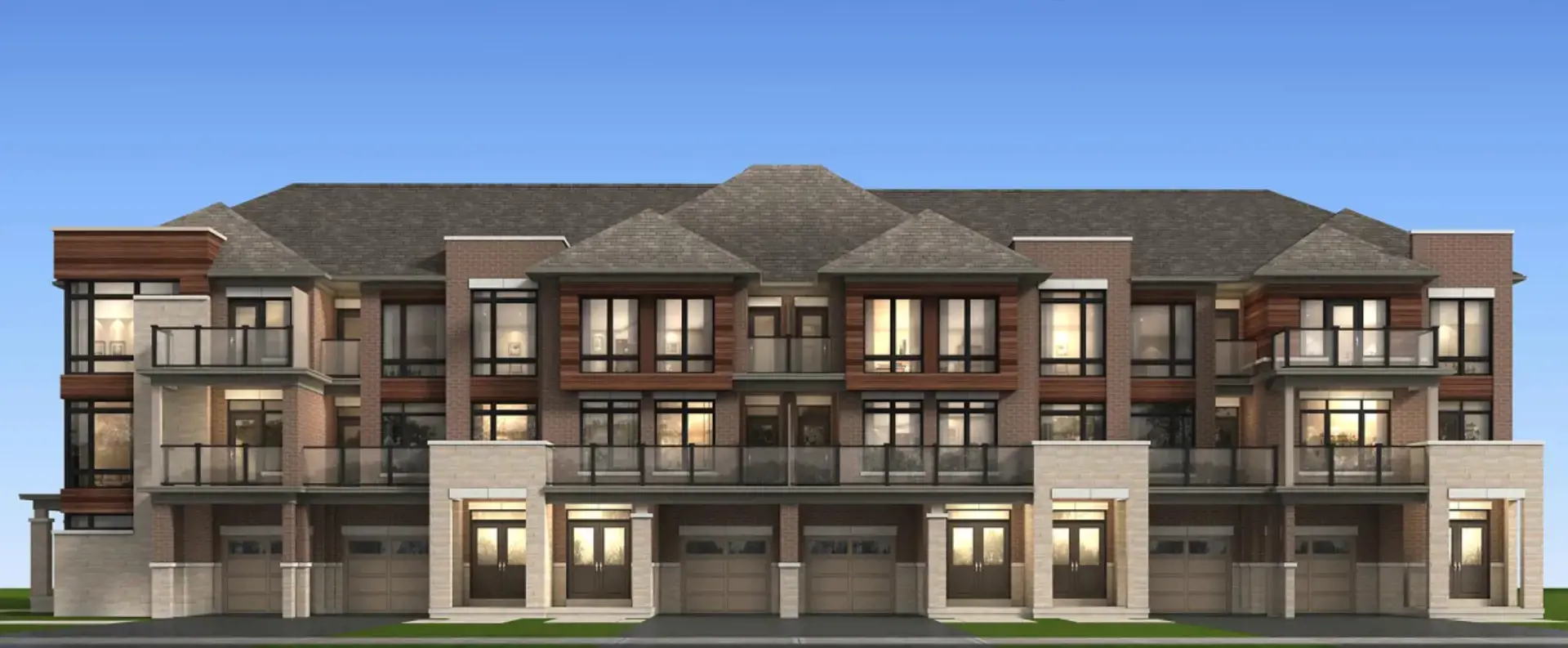 3911 Teston Road Townhomes, Vaughan. Artist’s rendering.