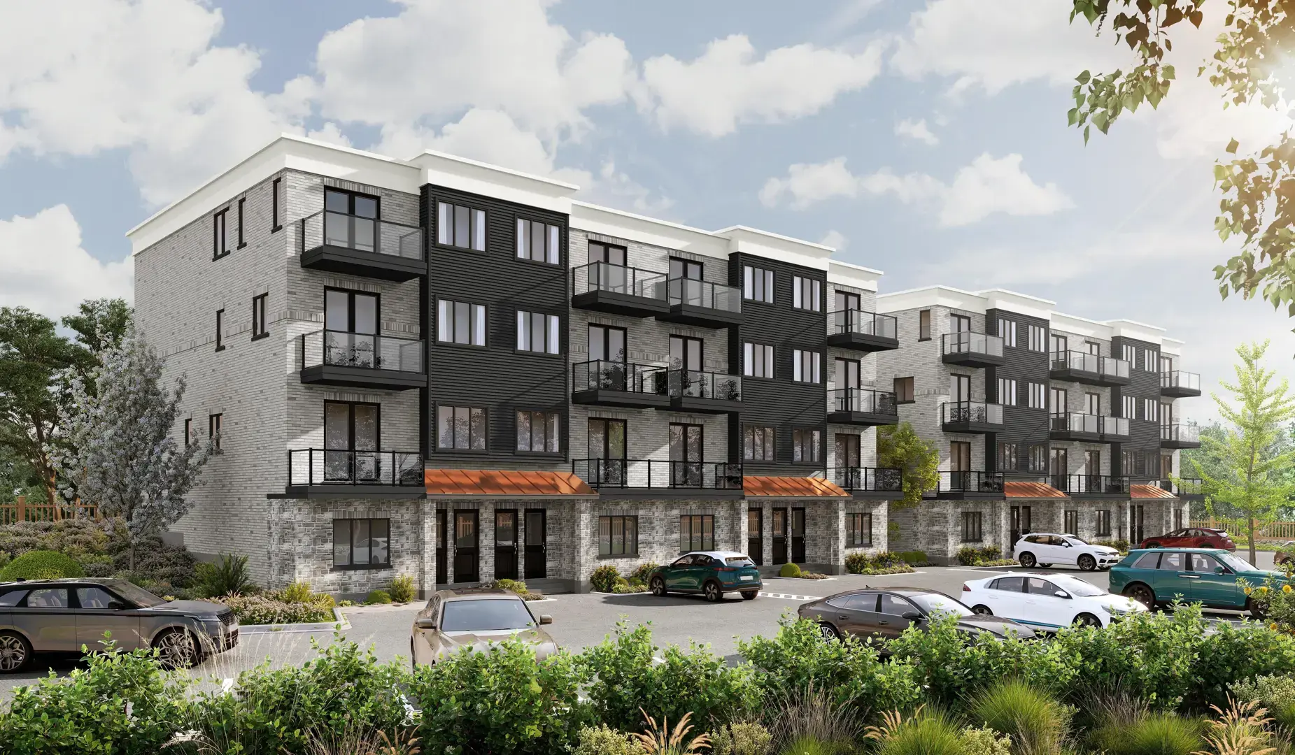 404-430 New Dundee Road Townhomes, Kitchener. Artist’s rendering.