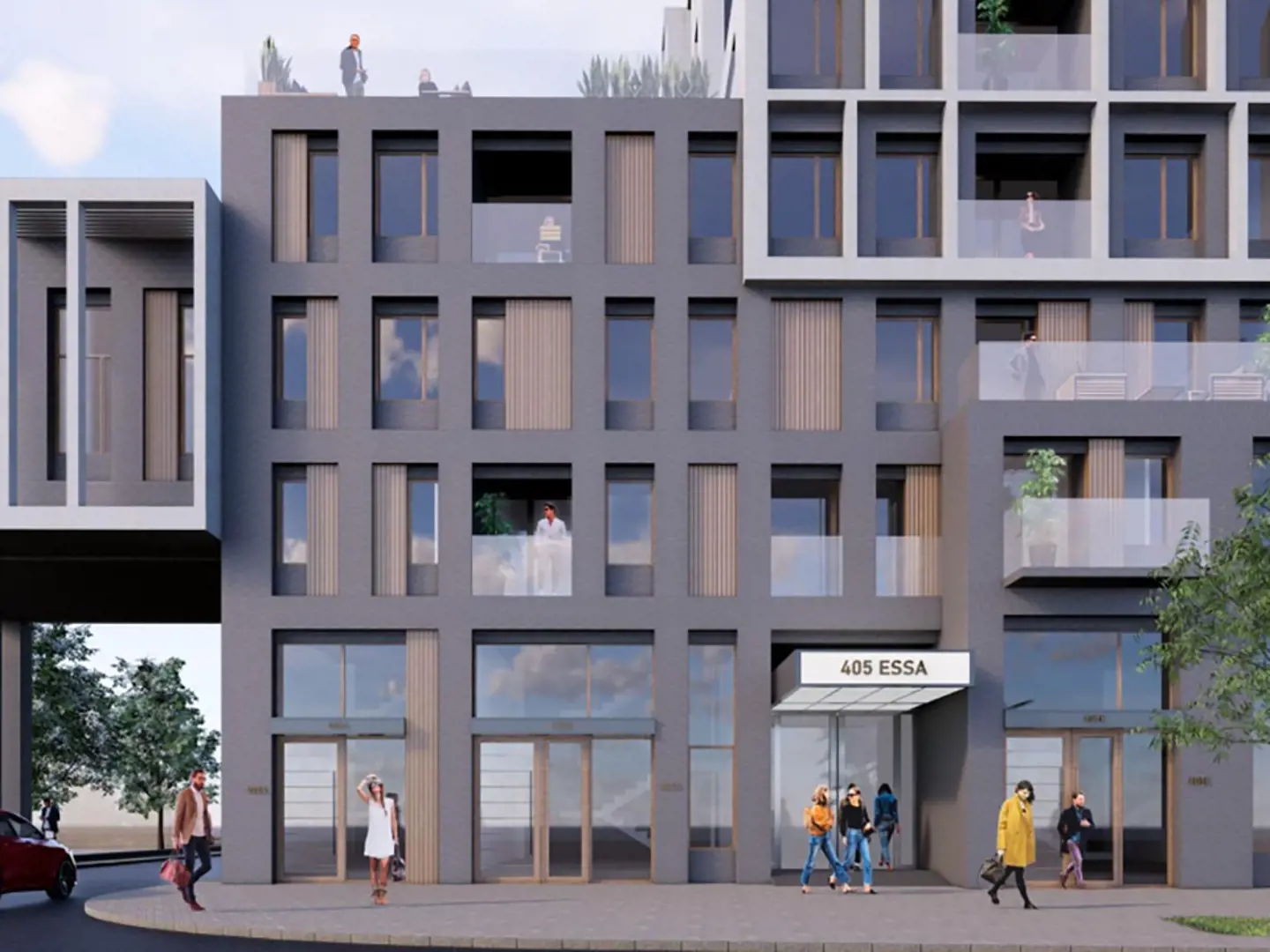 405 Essa Road Condos, Barrie. Artist’s rendering.